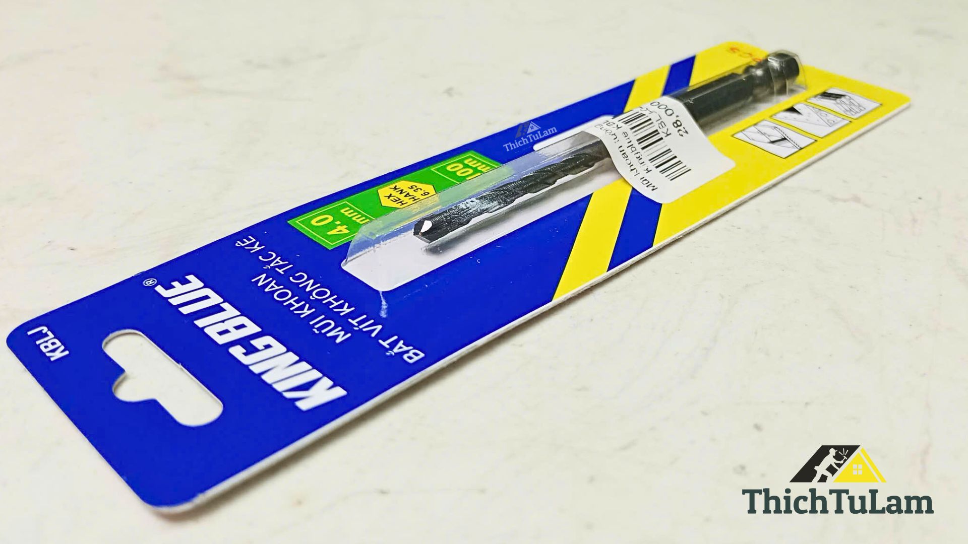 Mũi khoan tường không tắc kê Kingblue KBLJ-04x100