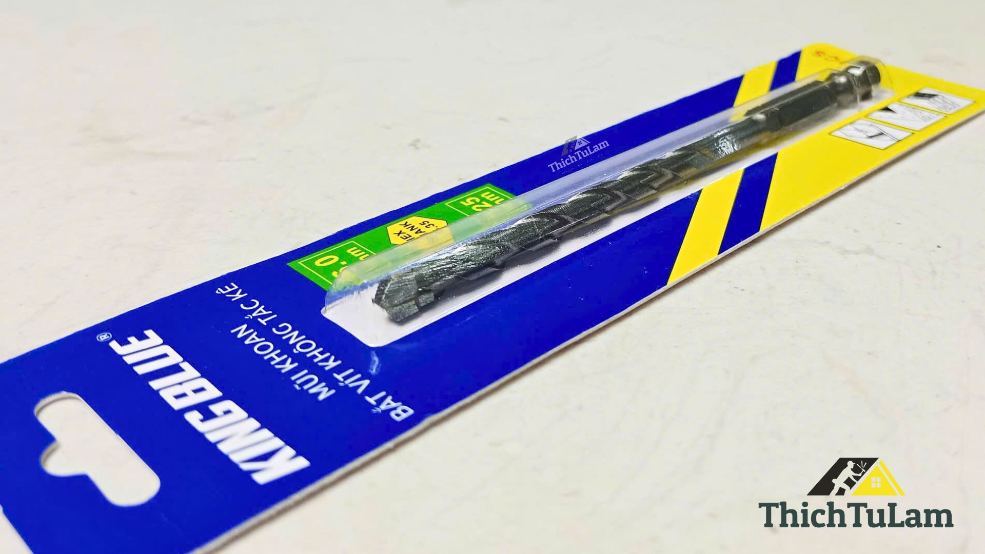 Mũi khoan tường không tắc kê Kingblue KBLJ-06x125