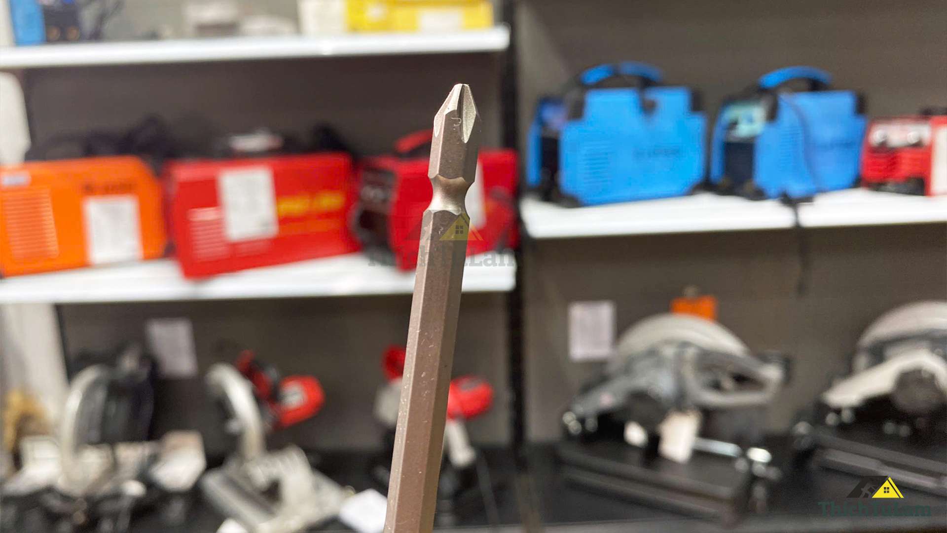 Mũi vít bake 2 đầu bằng thép S2 PH2PH2x150mm (vỉ 10 cái) Brosco BR2PH2C635150