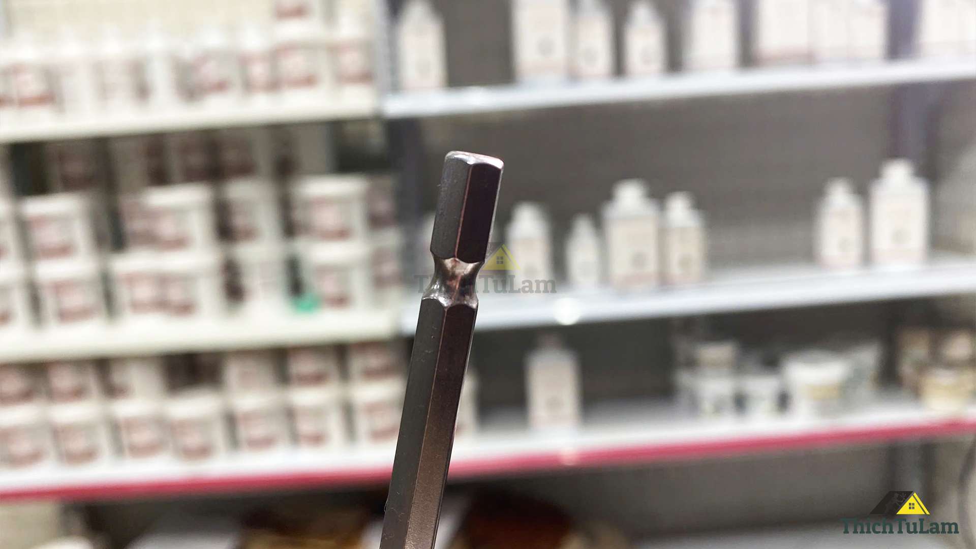 Mũi vít bake PH2x150mm bằng thép S2 (vỉ 10 cái) Brosco BRBPH2DT150