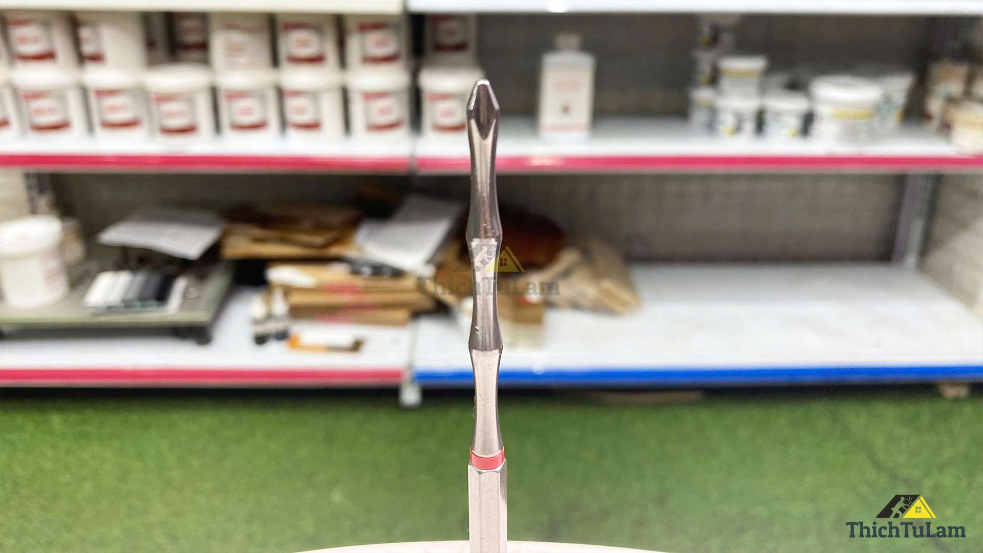 Mũi vít bake PH2x150mm bằng thép S2 (vỉ 10 cái) Brosco BRBPH2DT150