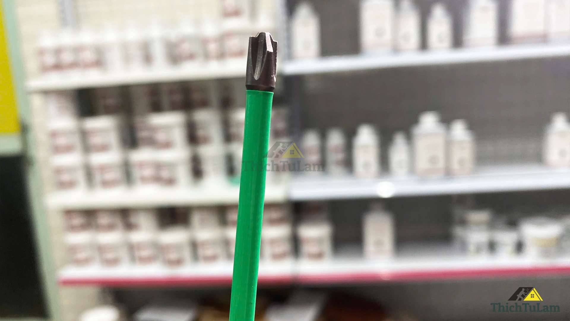 Mũi vít vặn ốc CB FPH2 x 150mm bằng thép S2 (vỉ 10 cái) Brosco BRE55FPH2150