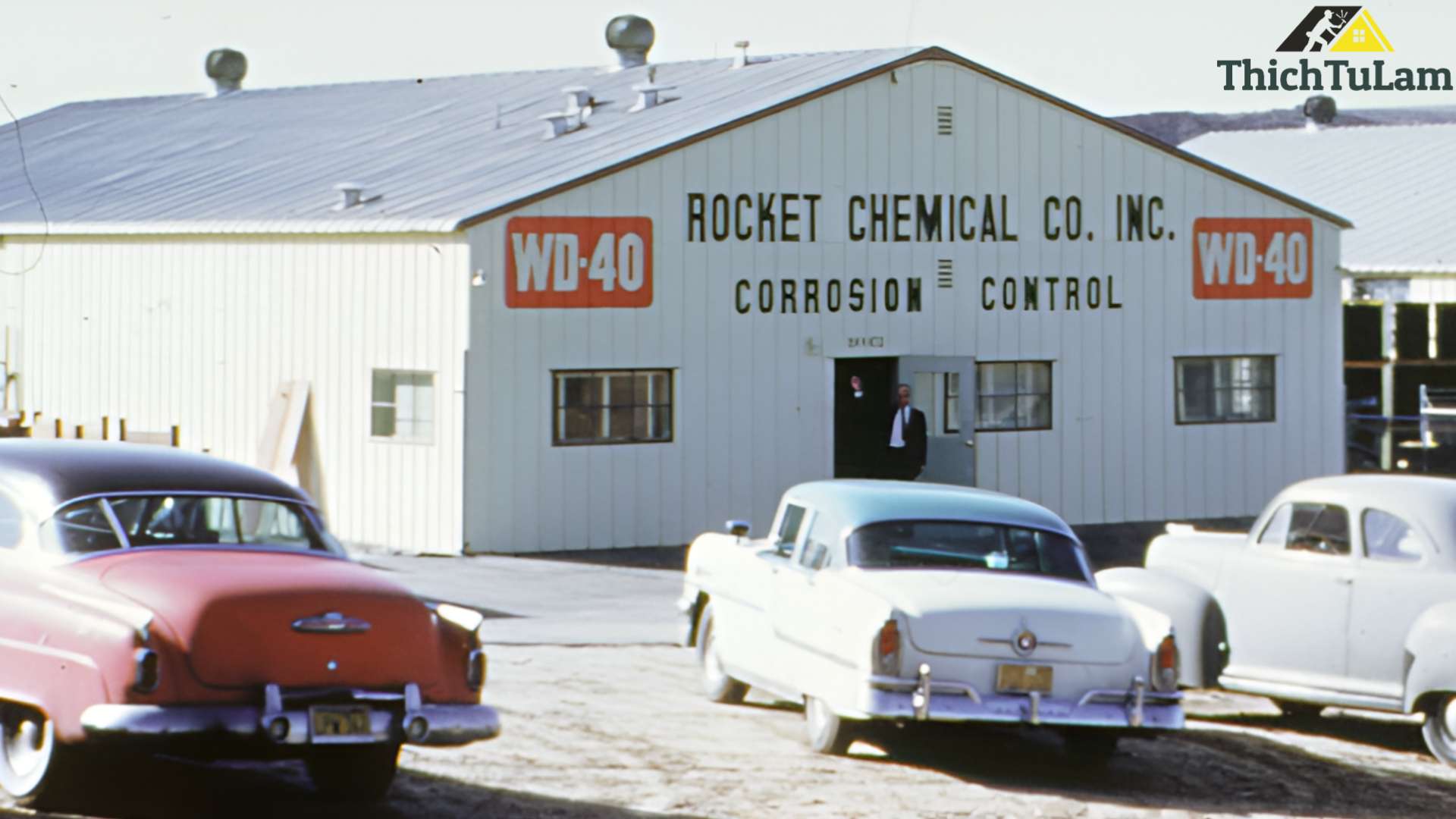 Nhà máy của WD-40 tại Mỹ năm 1958