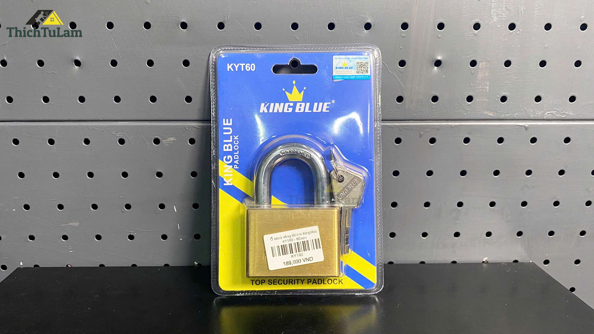 Ổ khoá đồng 60mm Kingblue KYT60