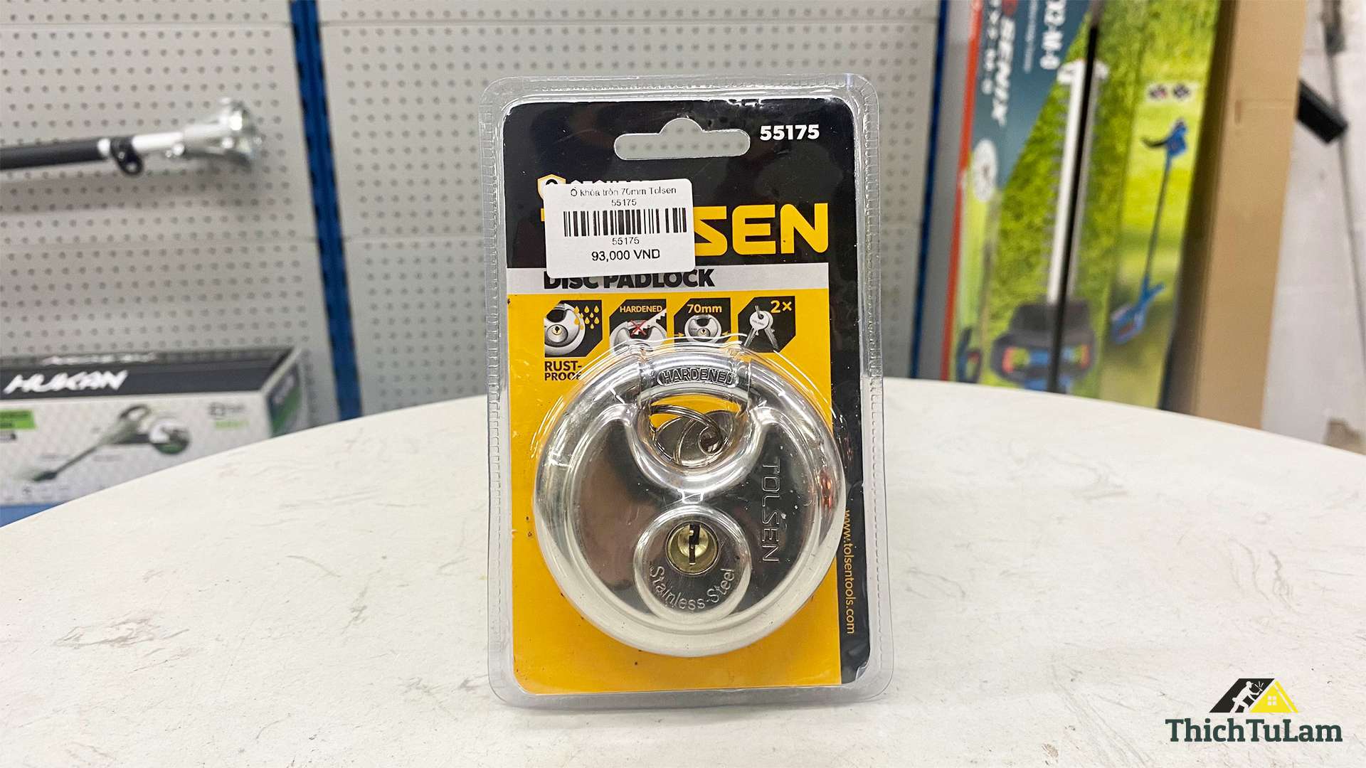 Ổ khóa tròn 70mm Tolsen 55175