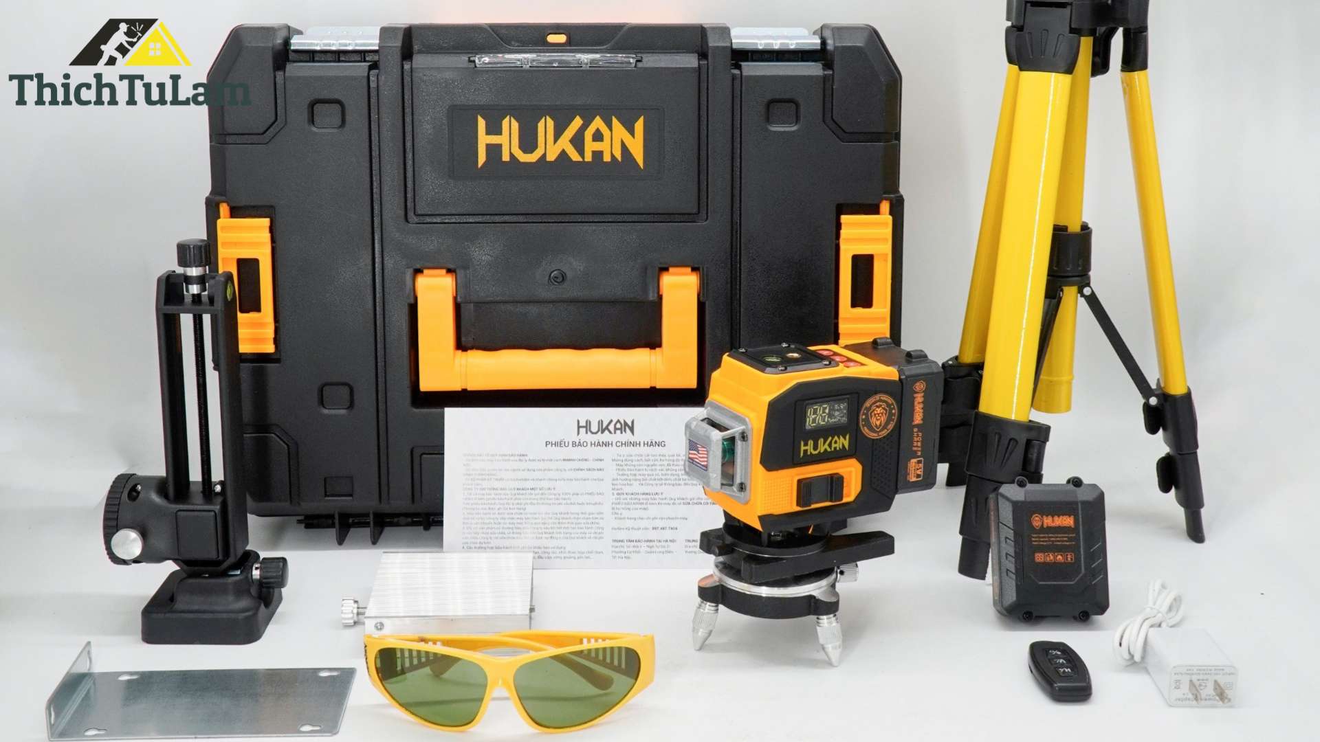 Phụ Kiện Đi Kèm Máy cân bằng laser Hukan T97
