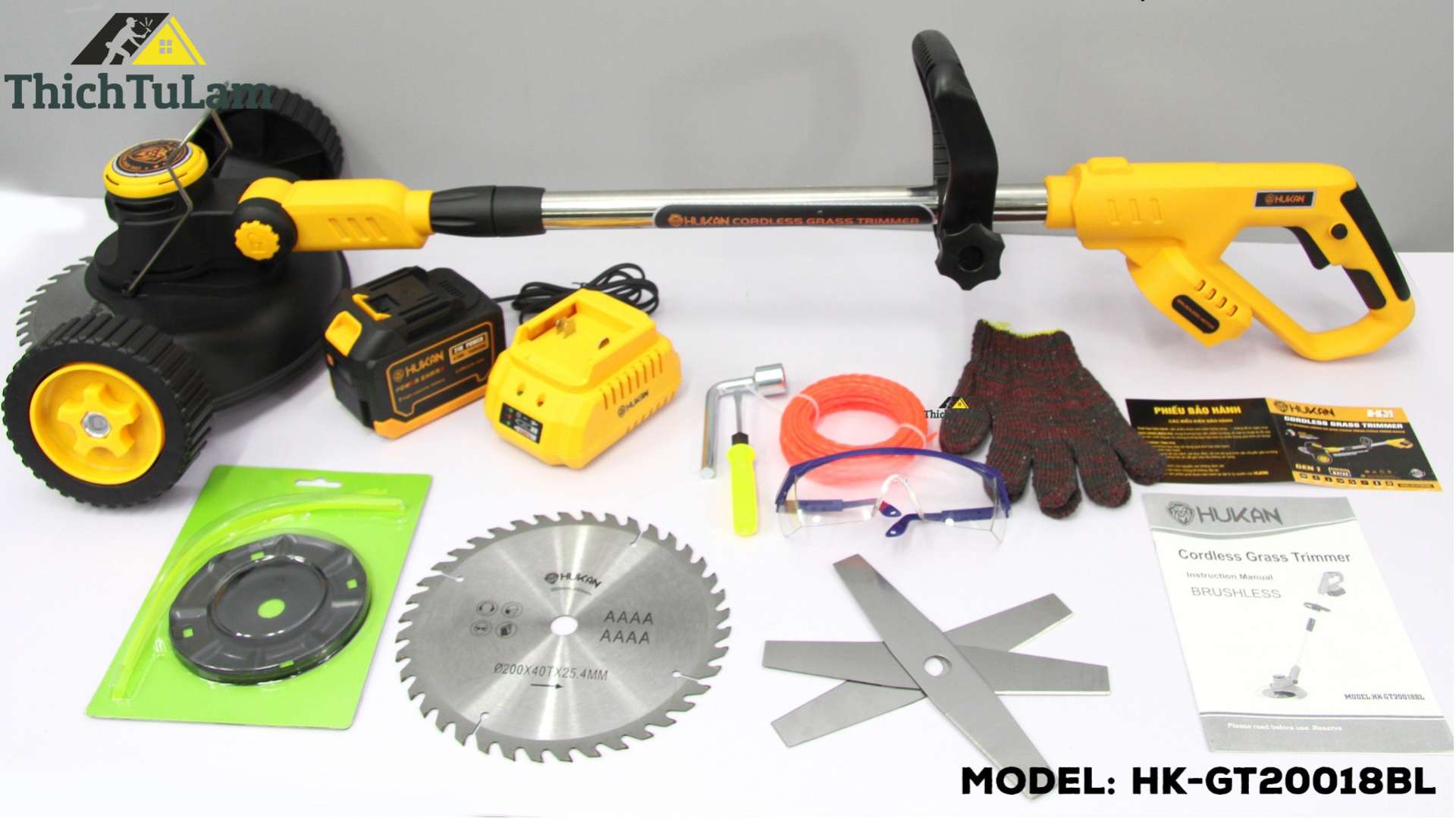 Phụ kiện máy cắt cỏ Hukan HK-GT20018BL