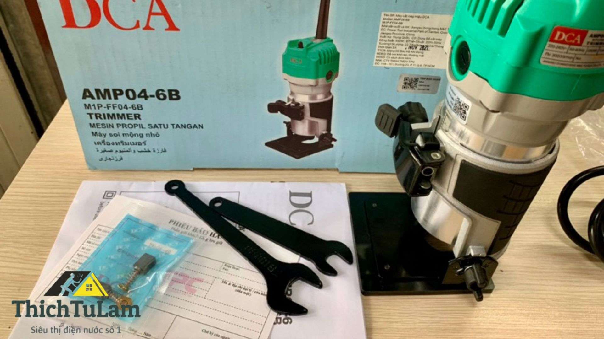 Phụ kiện Máy phay DCA AMP04-6B