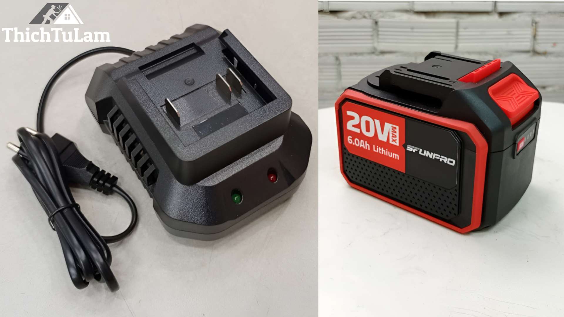 Pin sạc 20V Sfunpro