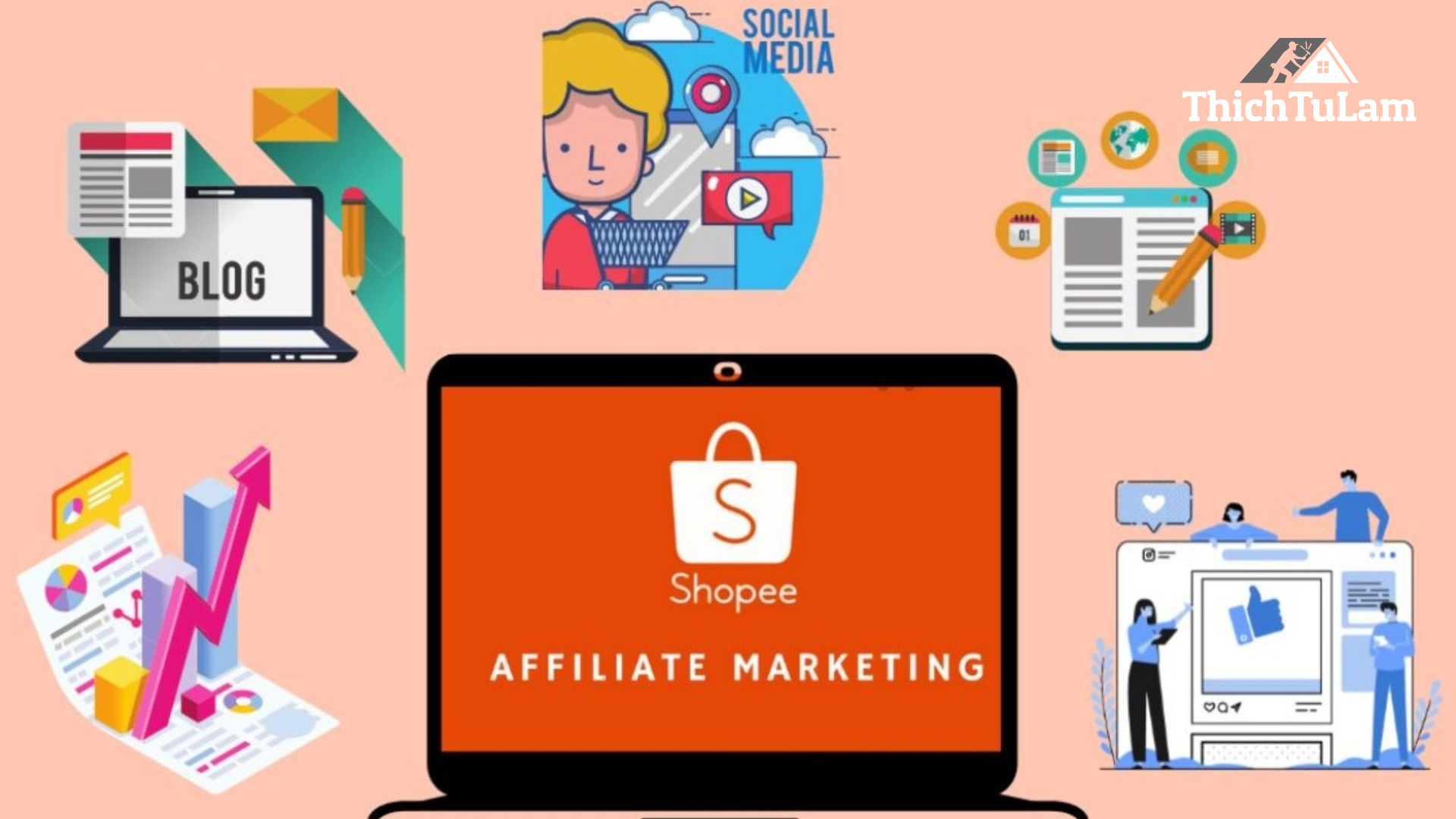Affiliate Shopee và TikTok: Cơ hội kiếm tiền online không giới hạn