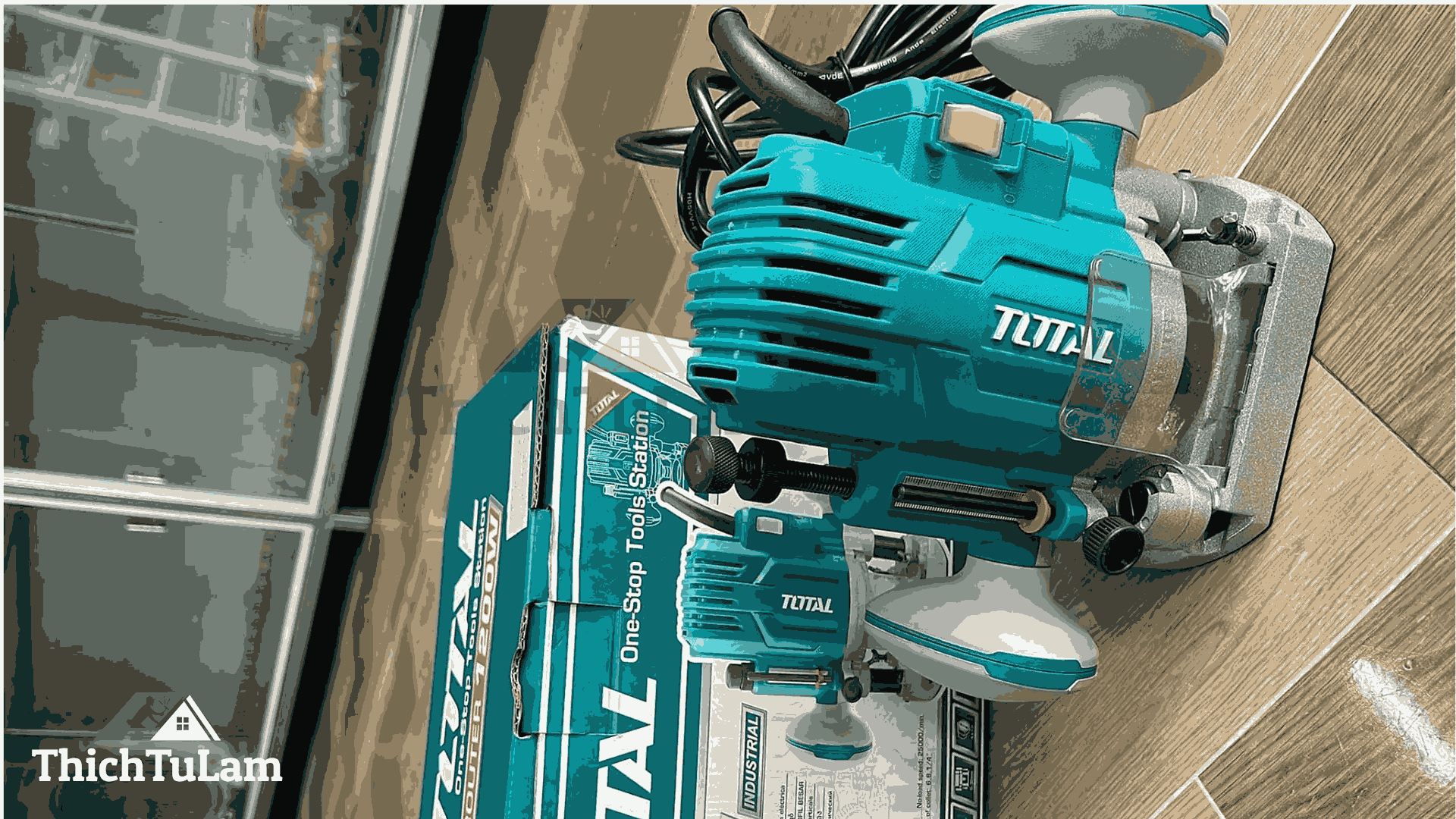 Máy Phay Gỗ Total