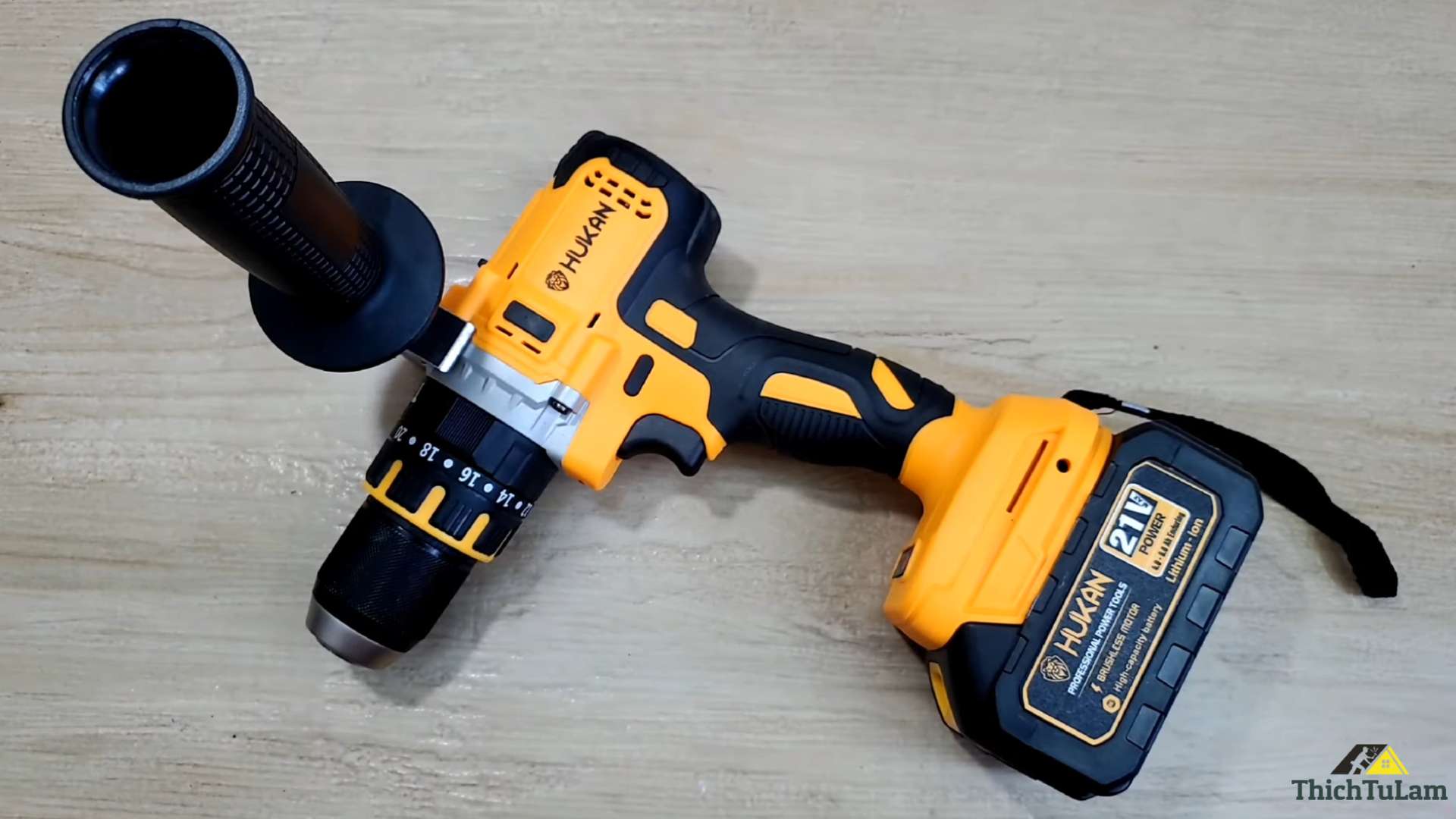 Tay cầm phụ Máy khoan pin Hukan X8 PRO