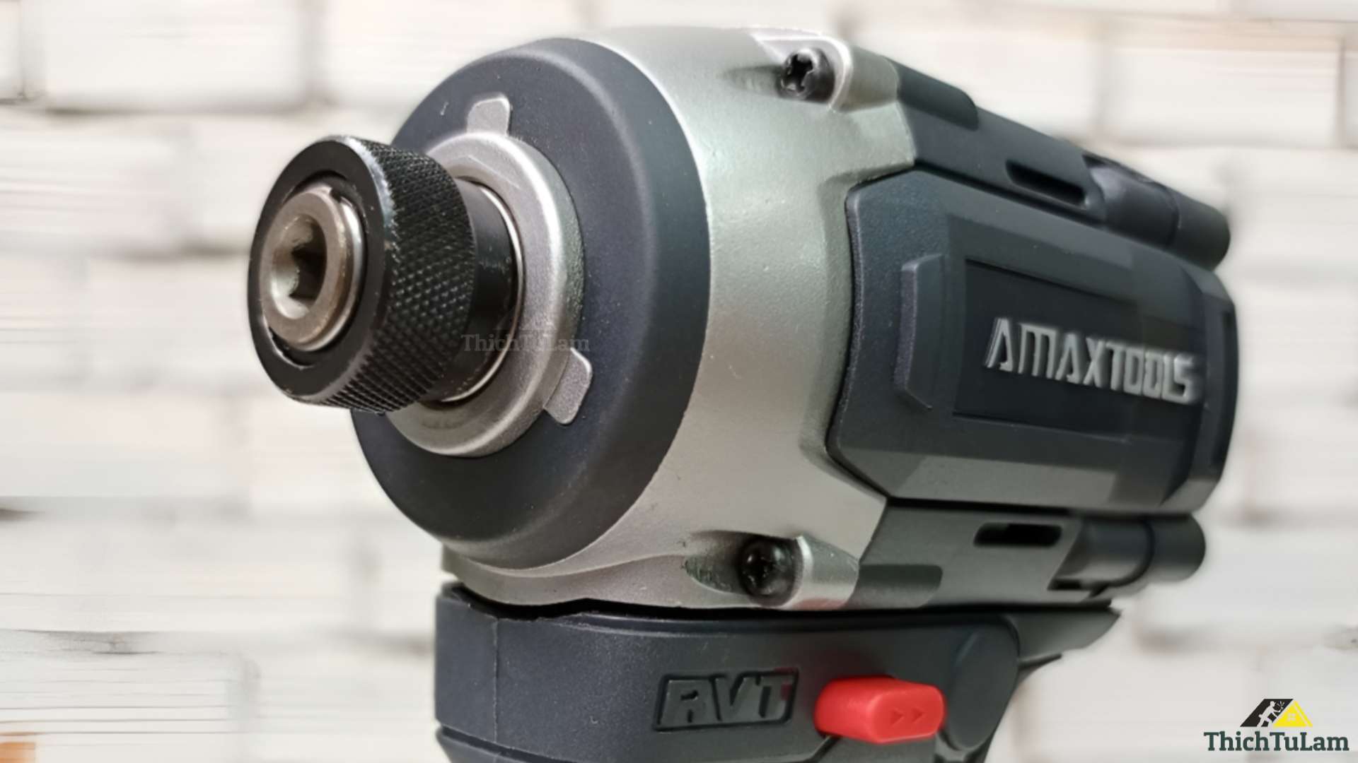 Thân máy bắt vít pin 280Nm M21 (đen) Amaxtools AV28014SM.B