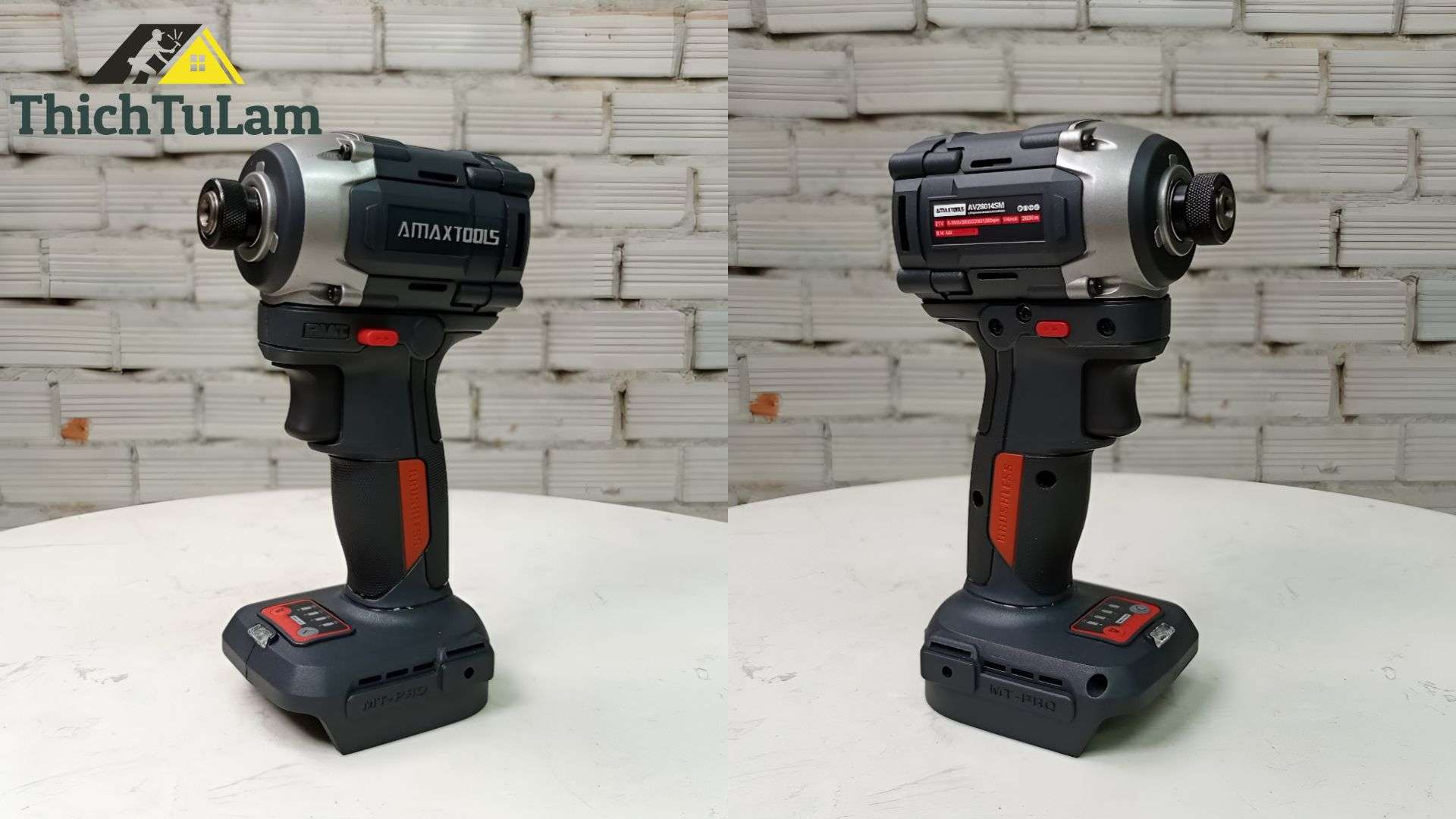 THÂN BẮN BẮN VÍT PIN 280NM M21 (ĐEN) AMAXTOOLS AV28014SM.B