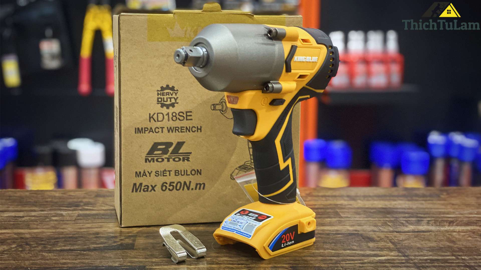 Thân máy bắn bu lông 18V Kingblue KD18SE