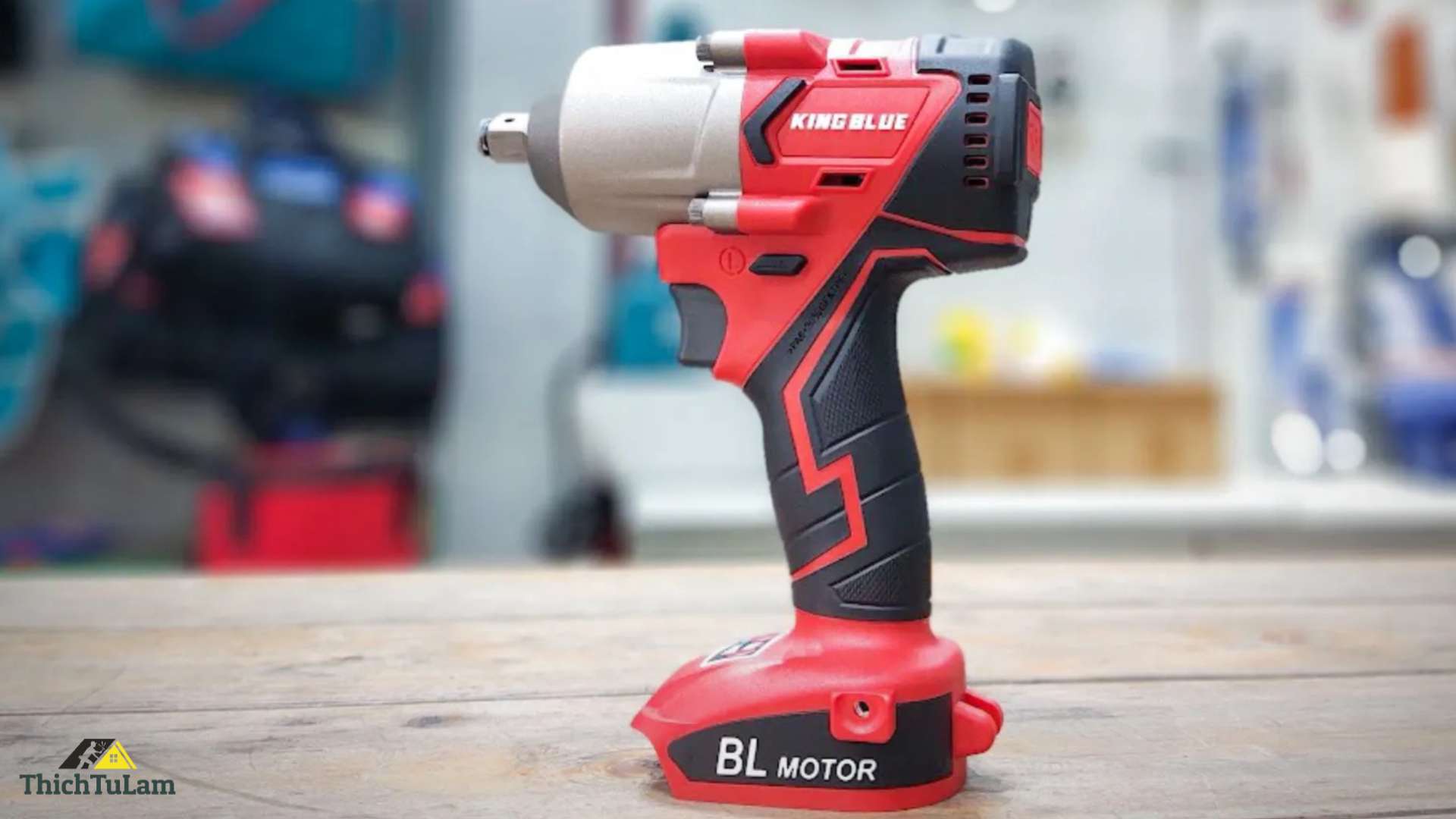 Thân máy bắn bu lông 18V Kingblue KM18SE (Chân pin Makita)