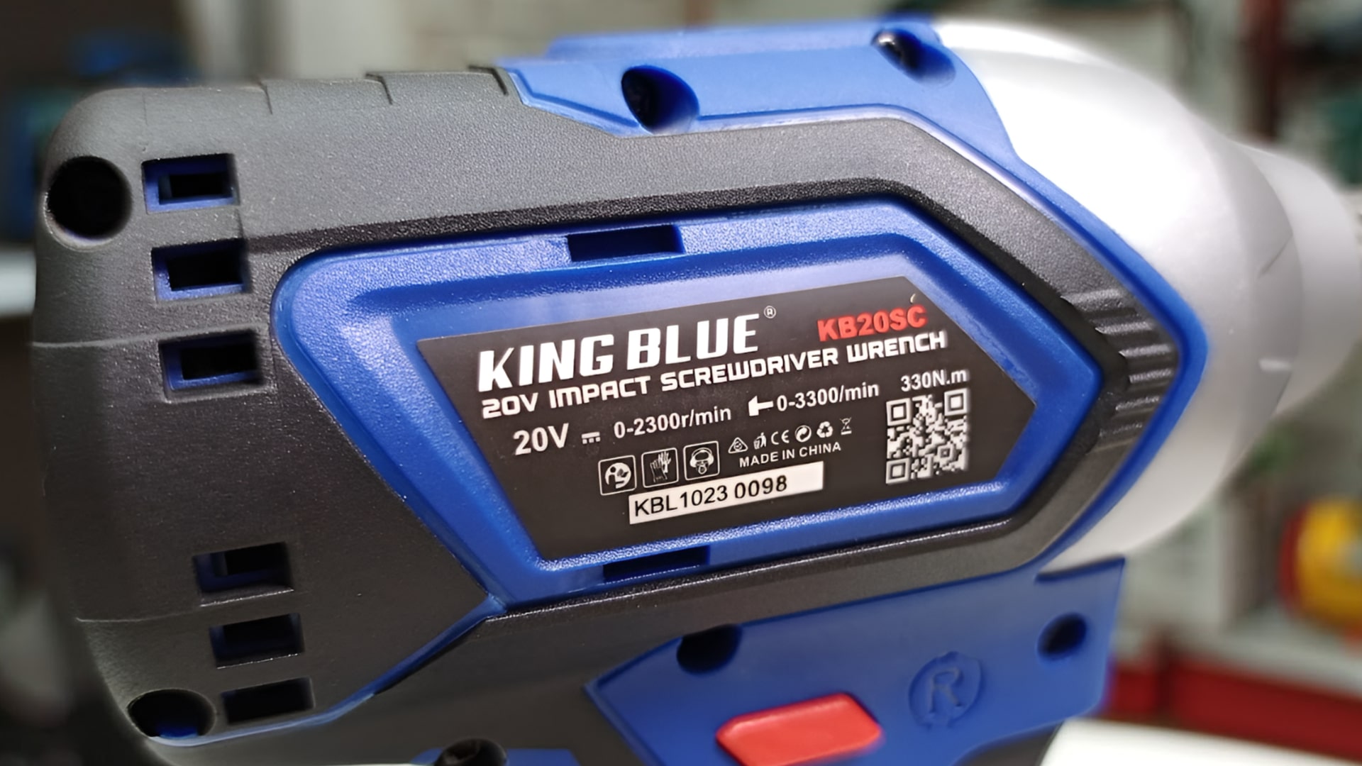 Thân máy bắn bu lông pin 20V Kingblue KB20SC 2 trong 1 (Chân pin Bosch)