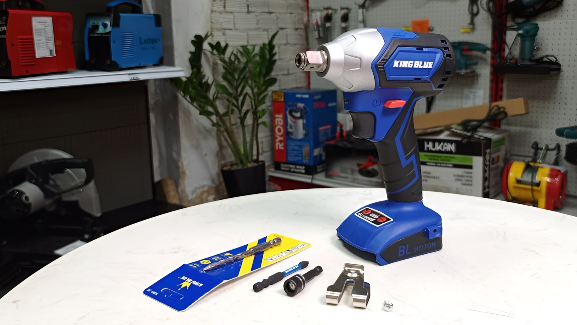 Thân máy bắn bu lông pin 20V Kingblue KB20SC 2 trong 1 (Chân pin Bosch)