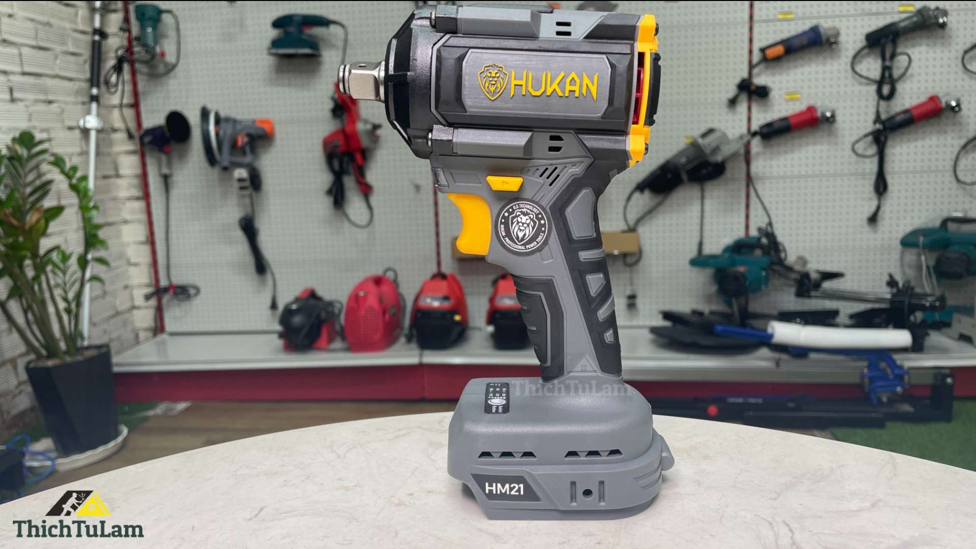 Thân máy bắn bu lông pin 21V 230Nm Hukan HM21-IW-X4IMP-T