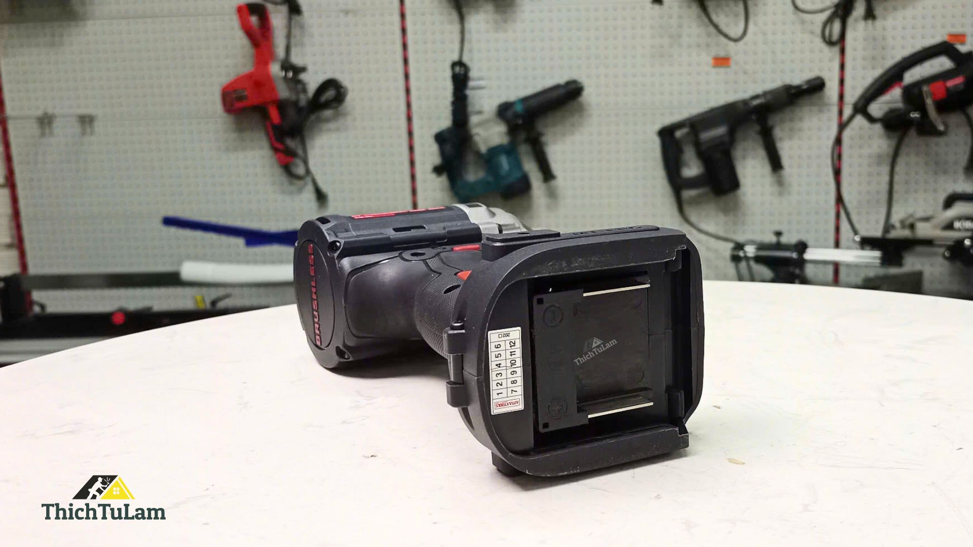 Thân máy bắn bu lông pin 550Nm M21 Amaxtools ABL55012SM