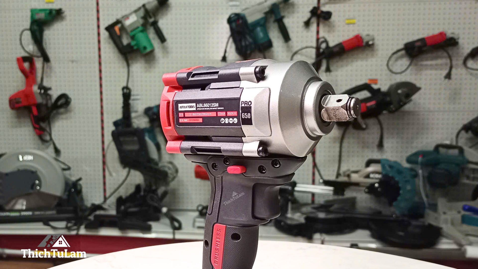 Thân máy bắn bu lông pin 660Nm M21 Amaxtools ABL66012SM