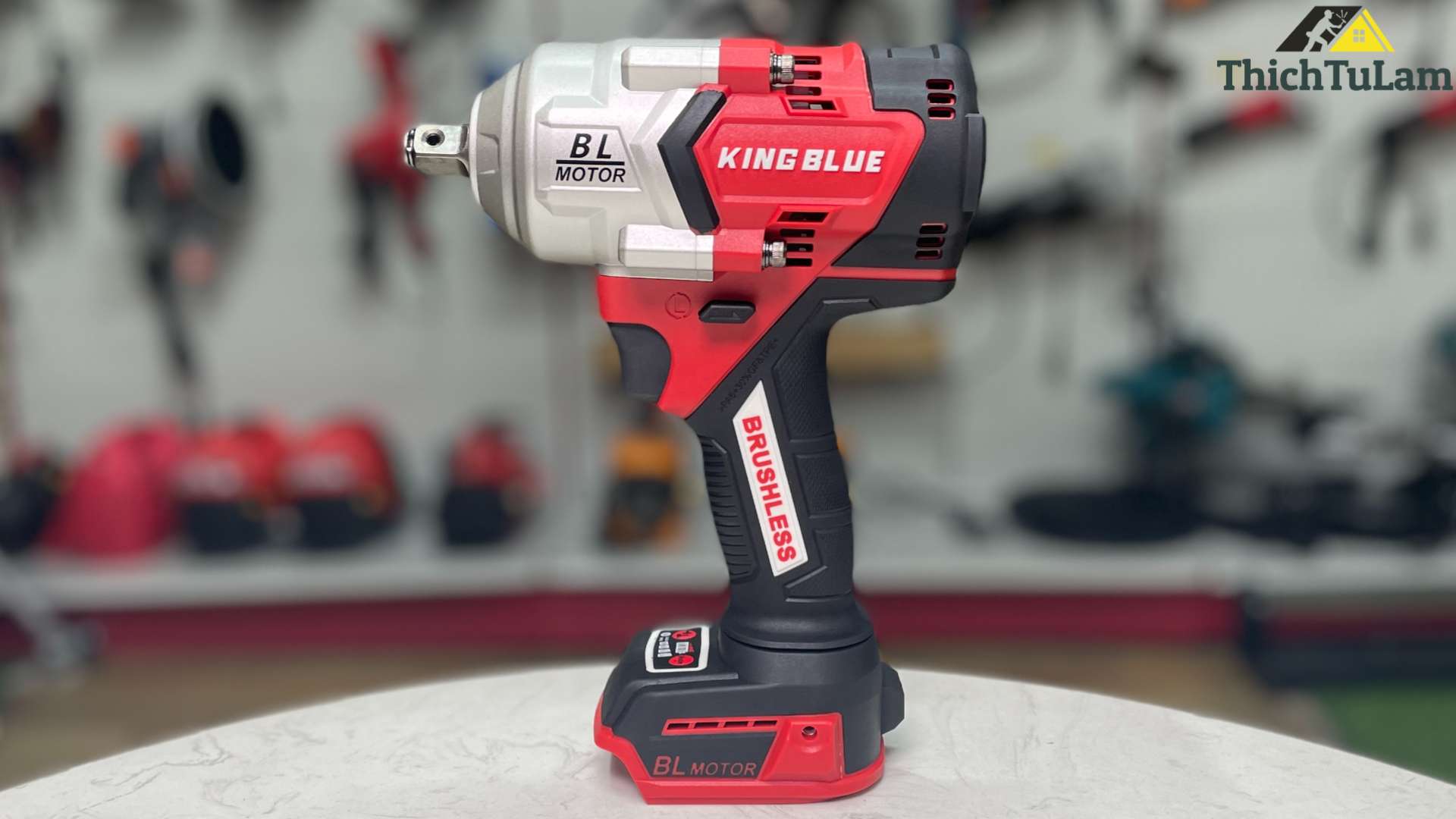 Thân máy bắn bu lông pin chân Makita 18V Kingblue KM18SF