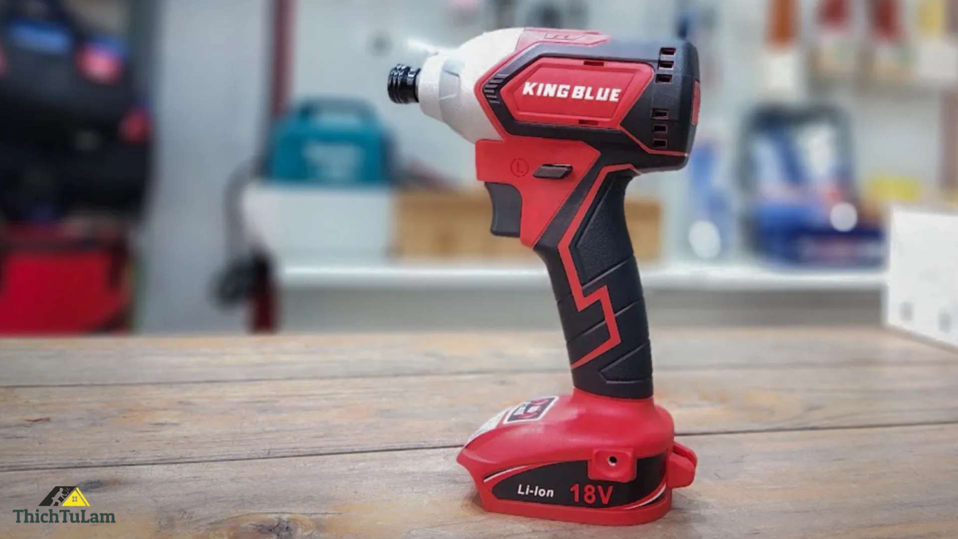 Thân máy bắt vít pin 18V Kingblue KM18VC lực siết 250Nm (Chân Makita)