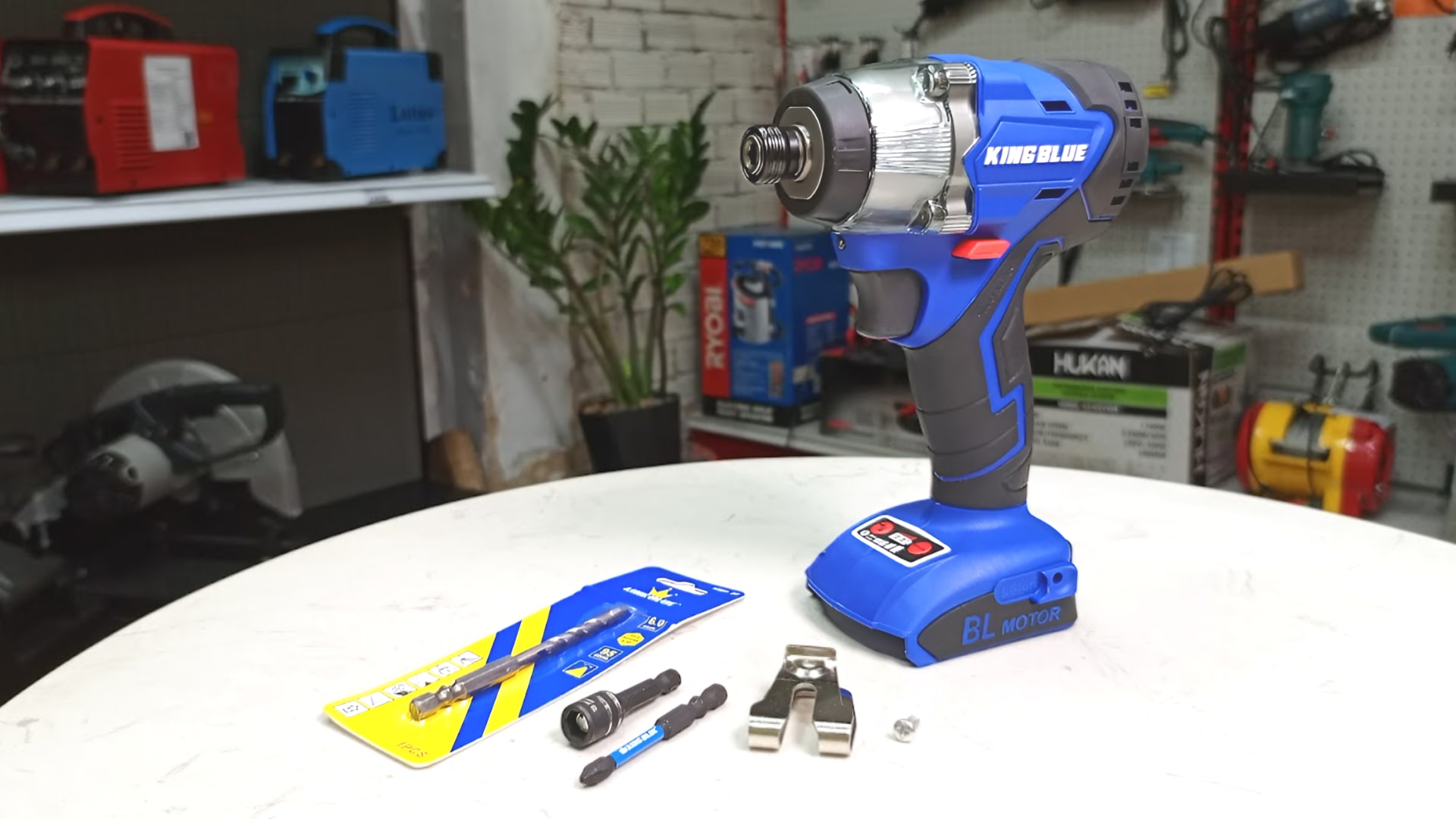 Thân máy bắn vít pin 20V Kingblue KB20VD lực siết 350Nm (Chân pin Bosch)