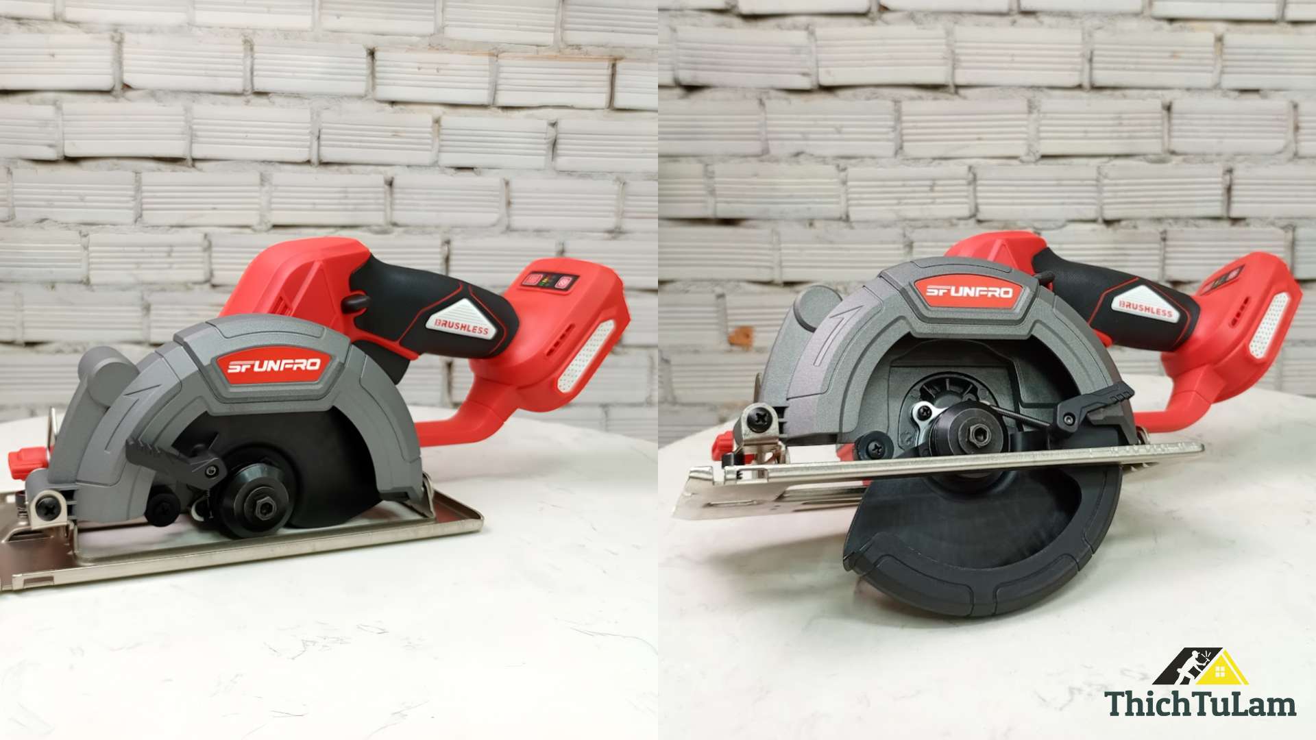 Thân máy cưa đĩa pin 150mm Sfunpro SFD20G150A
