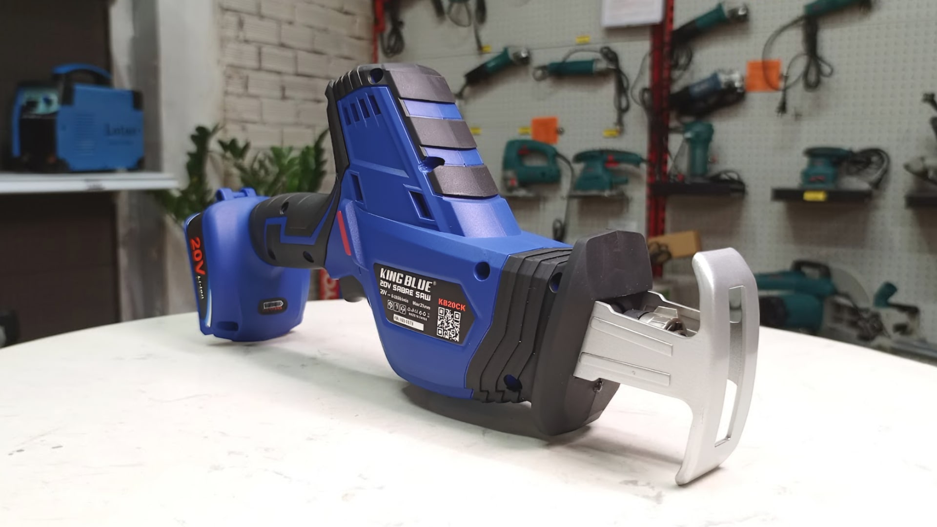 Thân máy cưa kiếm pin 20V Kingblue KB20CK (Chân Bosch)