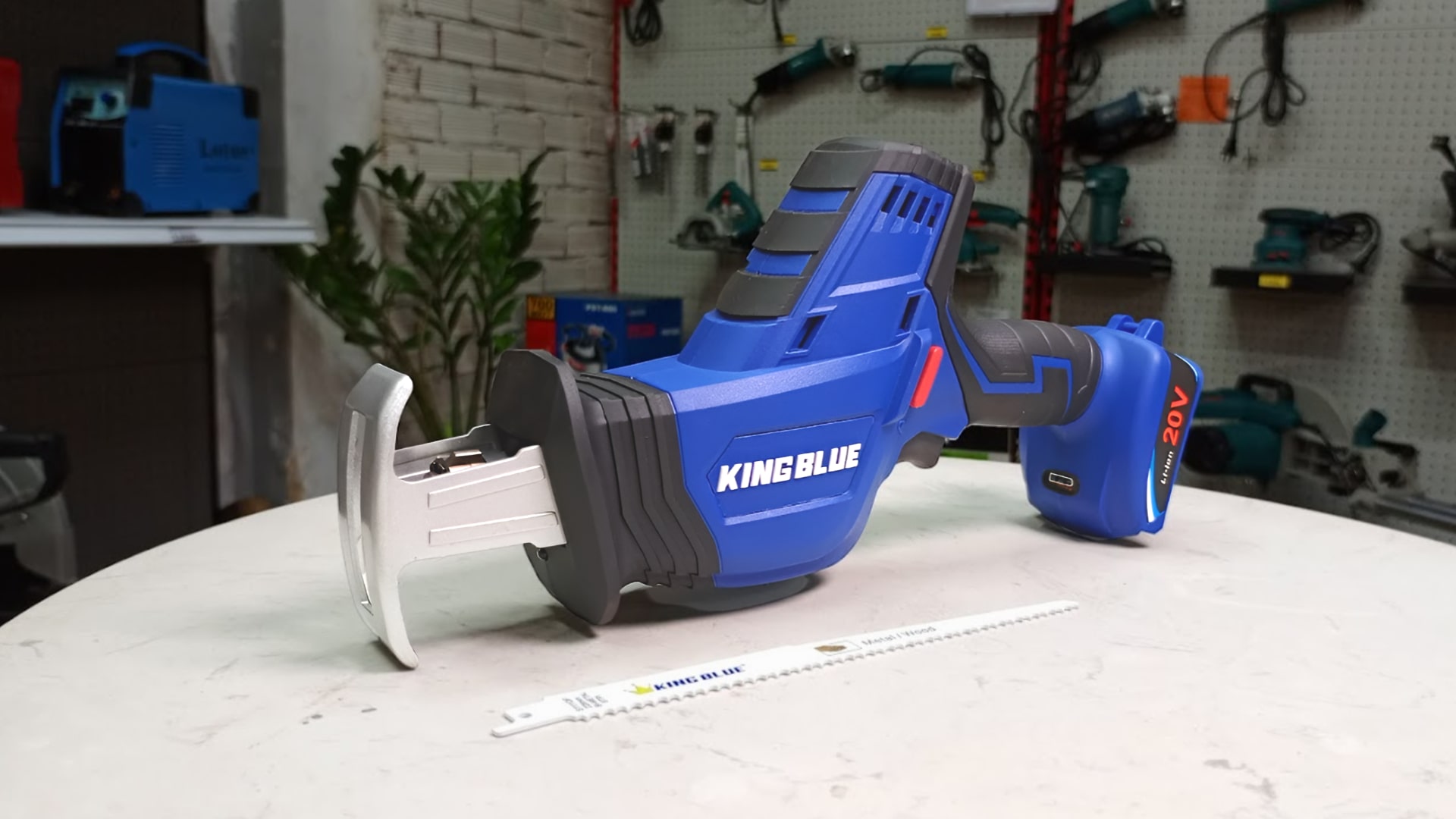 Thân máy cưa kiếm pin 20V Kingblue KB20CK (Chân Bosch)