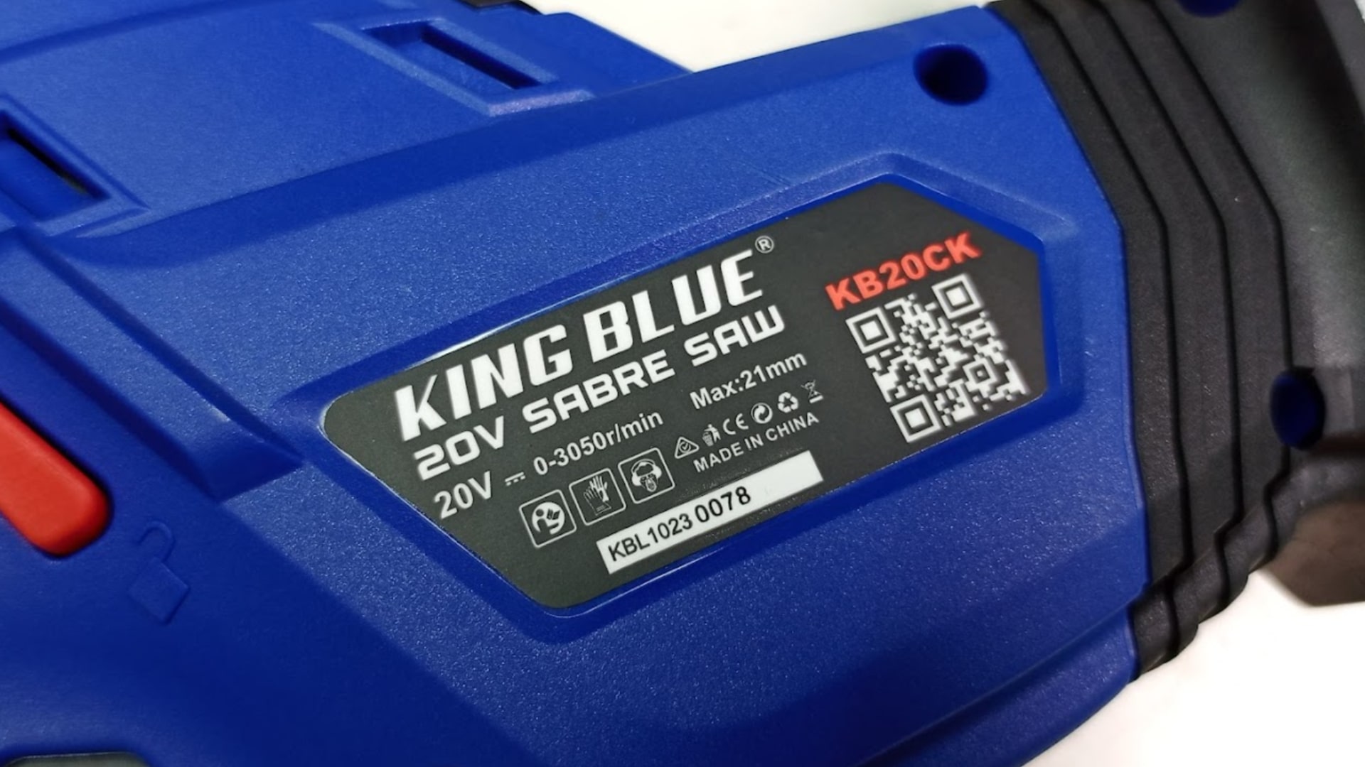 Thân máy cưa kiếm pin 20V Kingblue KB20CK (Chân Bosch)