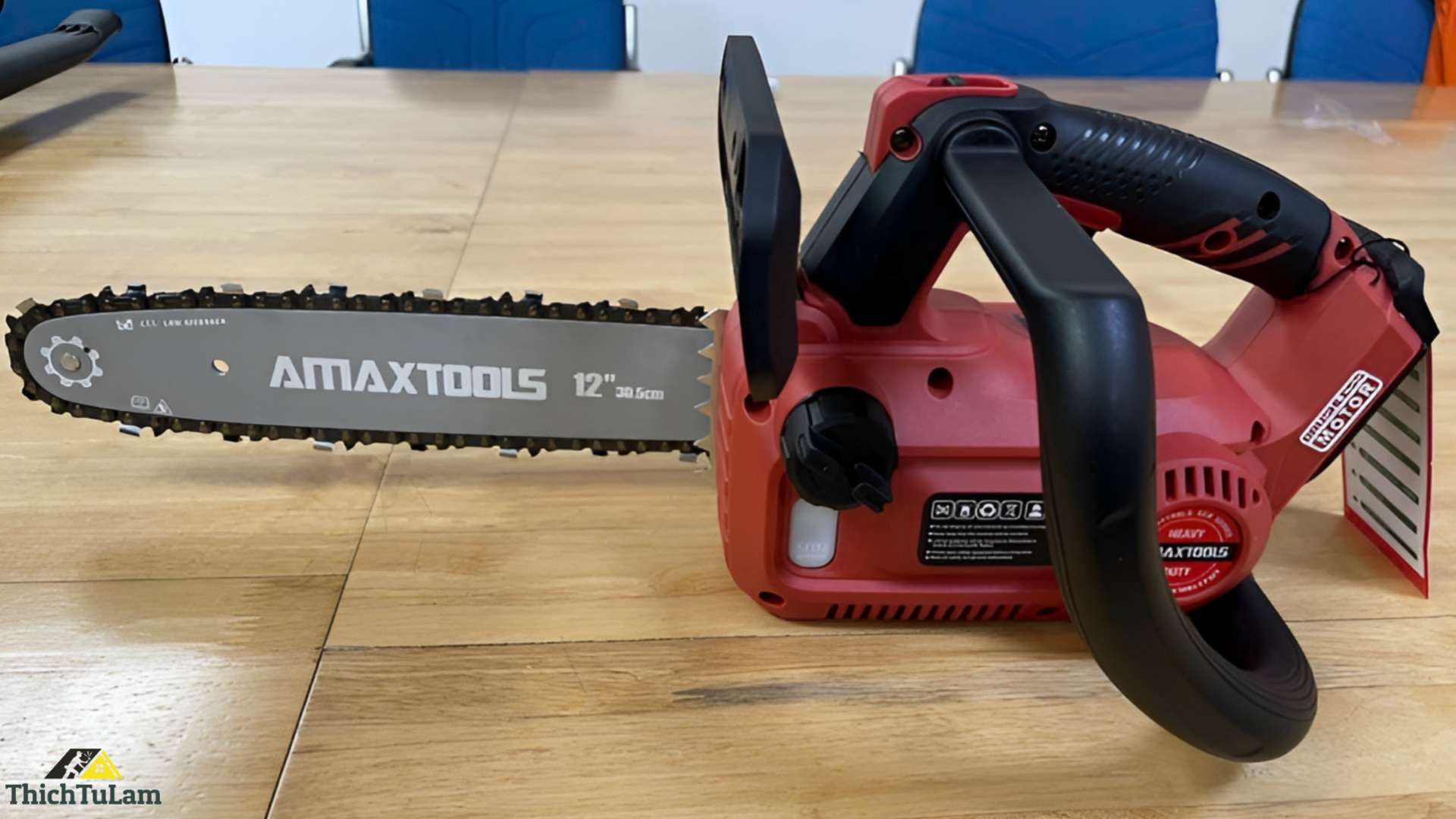 Thân máy cưa xích pin 21V Amaxtools ACX305-SM