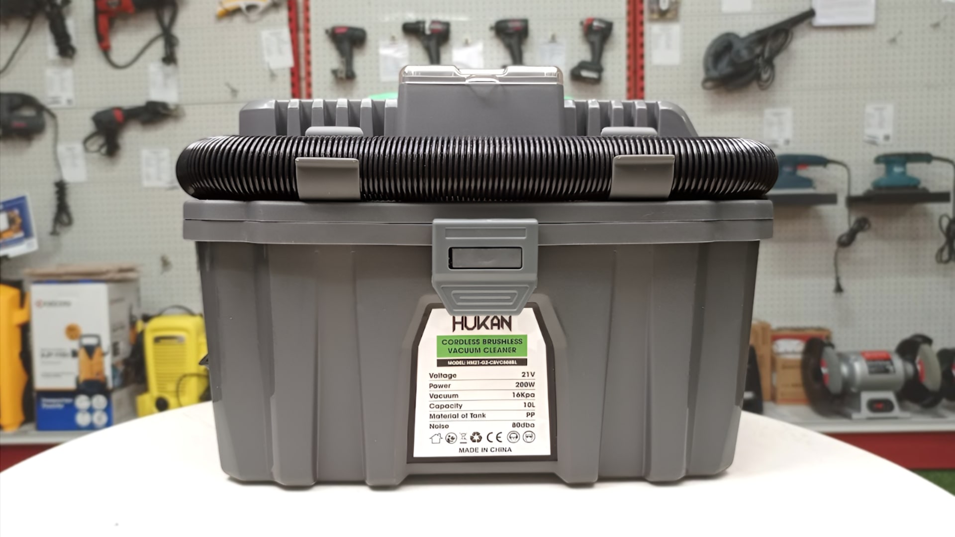 Thân máy hút bụi pin Hukan HK-HM21-G2-CBVC808BL