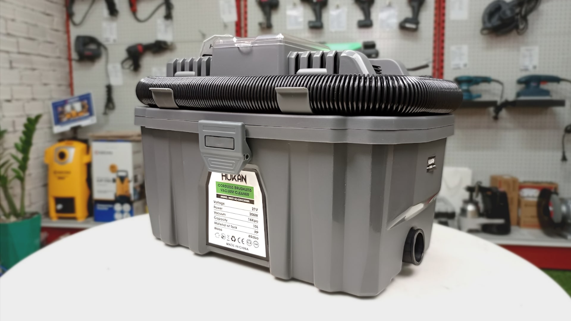 Thân máy hút bụi pin Hukan HK-HM21-G2-CBVC808BL