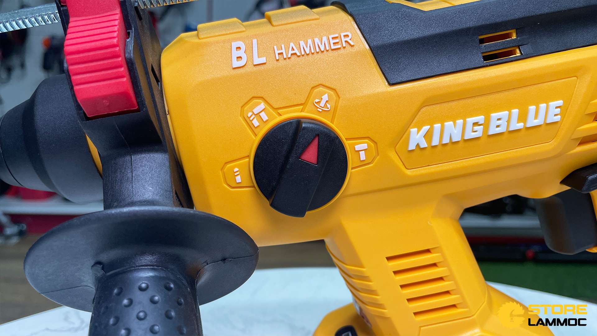 Thân máy khoan bê tông pin Dewalt 18V Kingblue KD18QF