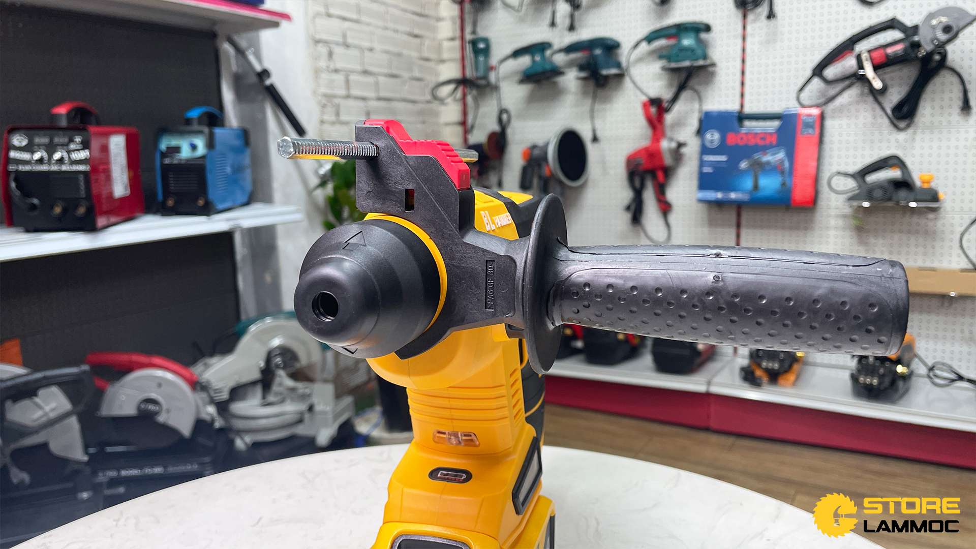 Thân máy khoan bê tông pin Dewalt 18V Kingblue KD18QF