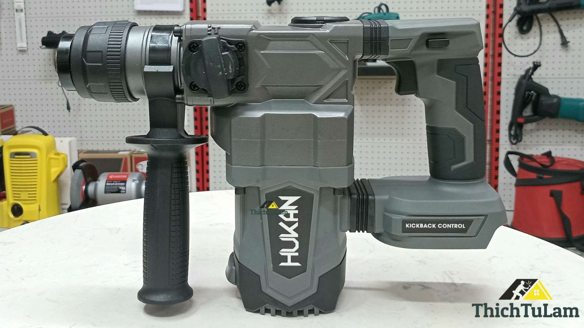 Thân máy khoan bê tông pin 21V Hukan HK-HM21-G2-RH2877BL