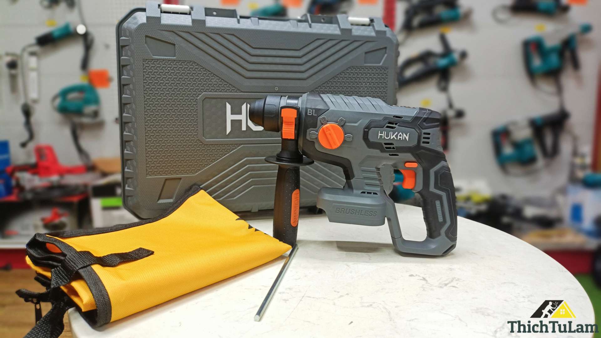 Thân máy khoan bê tông pin Hukan HM21-G2-RH2603CP-T