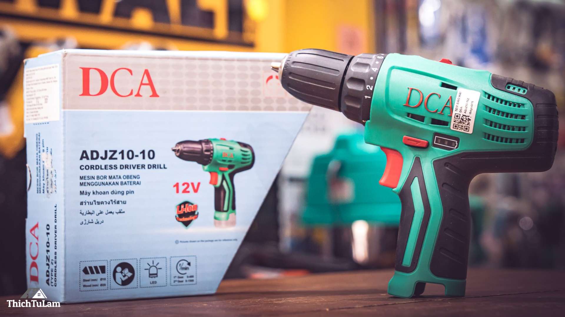 Thân máy khoan pin 12V DCA ADJZ10-10Z
