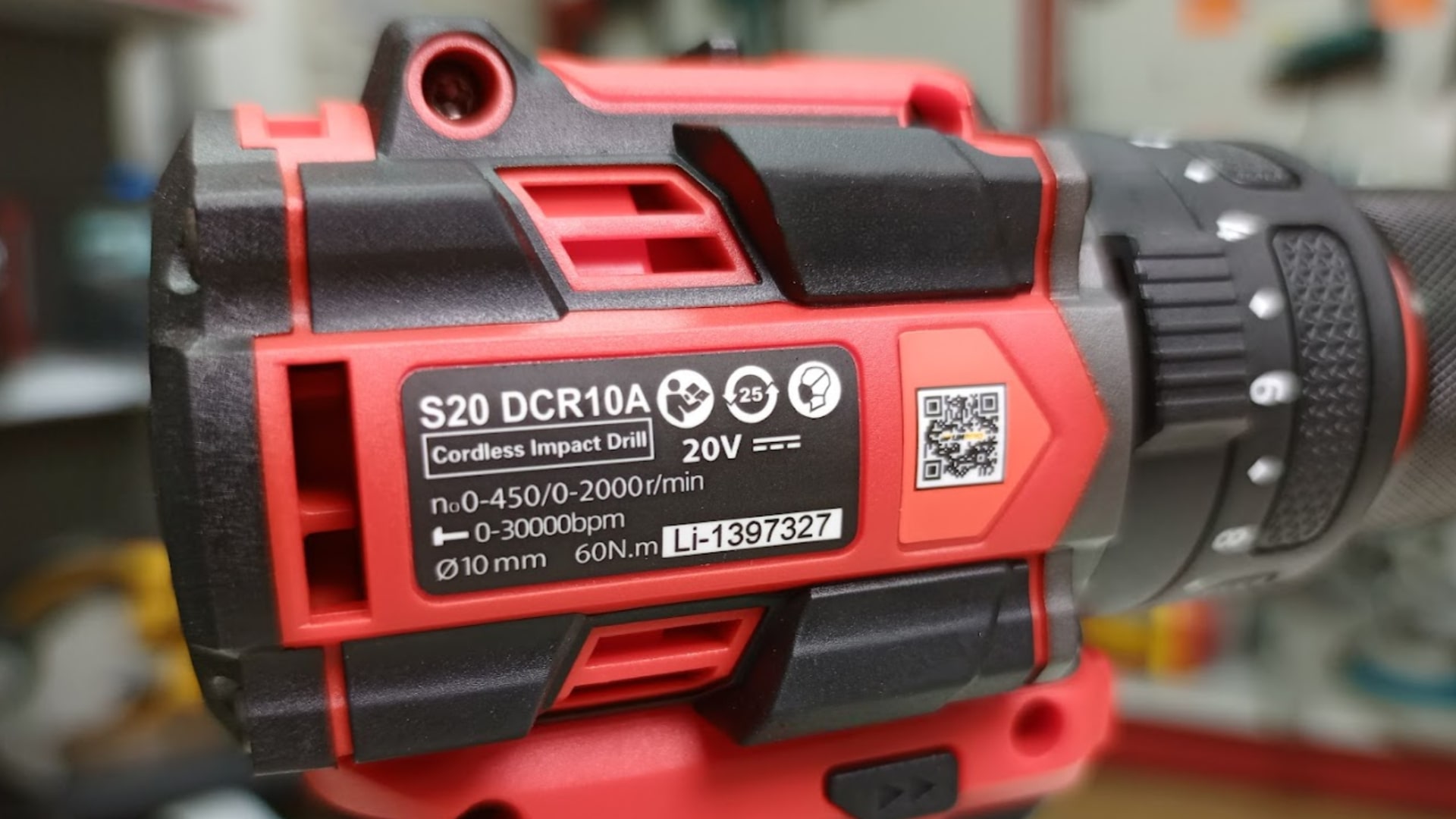 Thân máy khoan Pin 20V động lực 10mm Sfunpro S20DCR10A-T