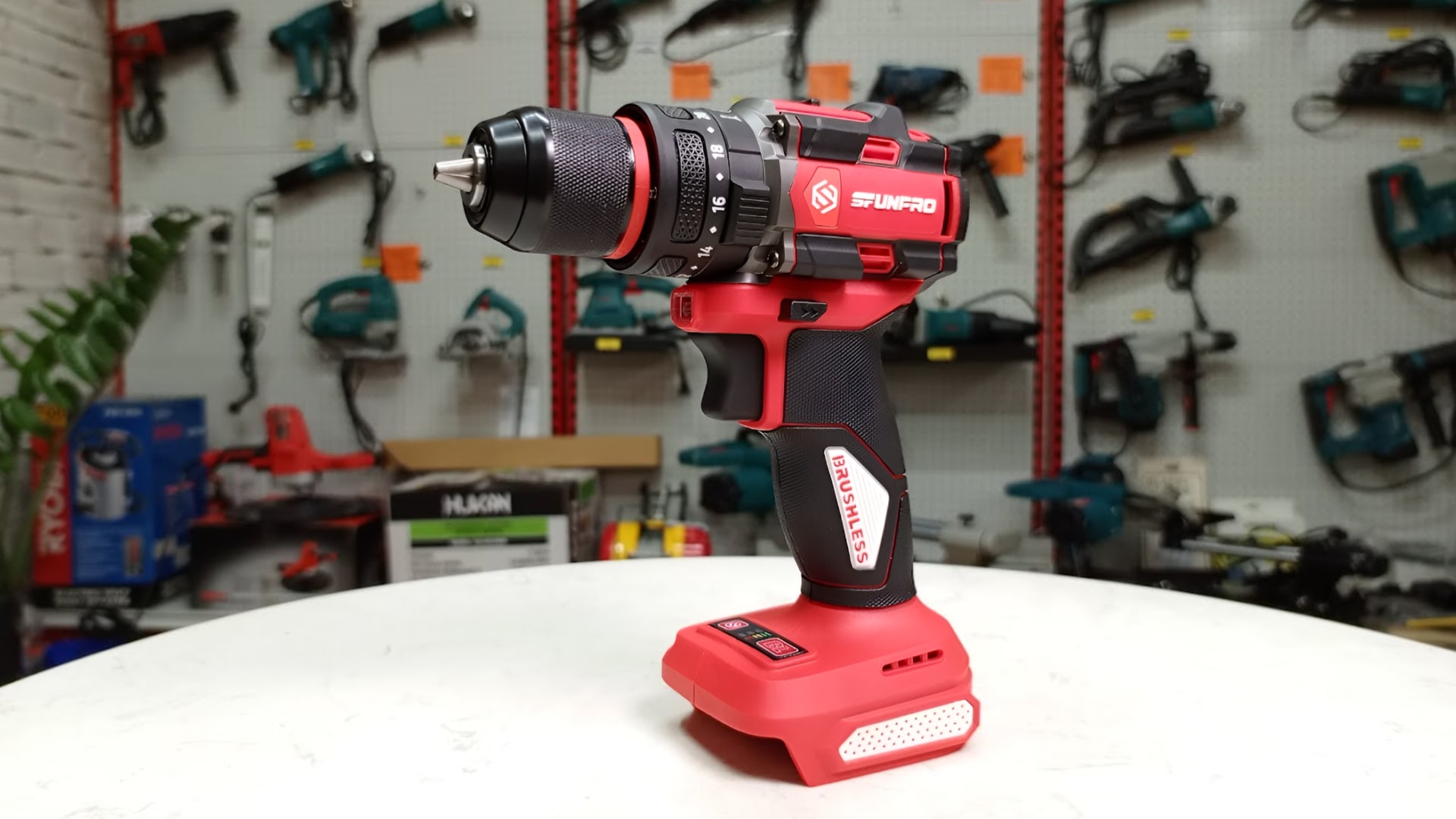 Thân máy khoan Pin 20V động lực 10mm Sfunpro S20DCR10A-T