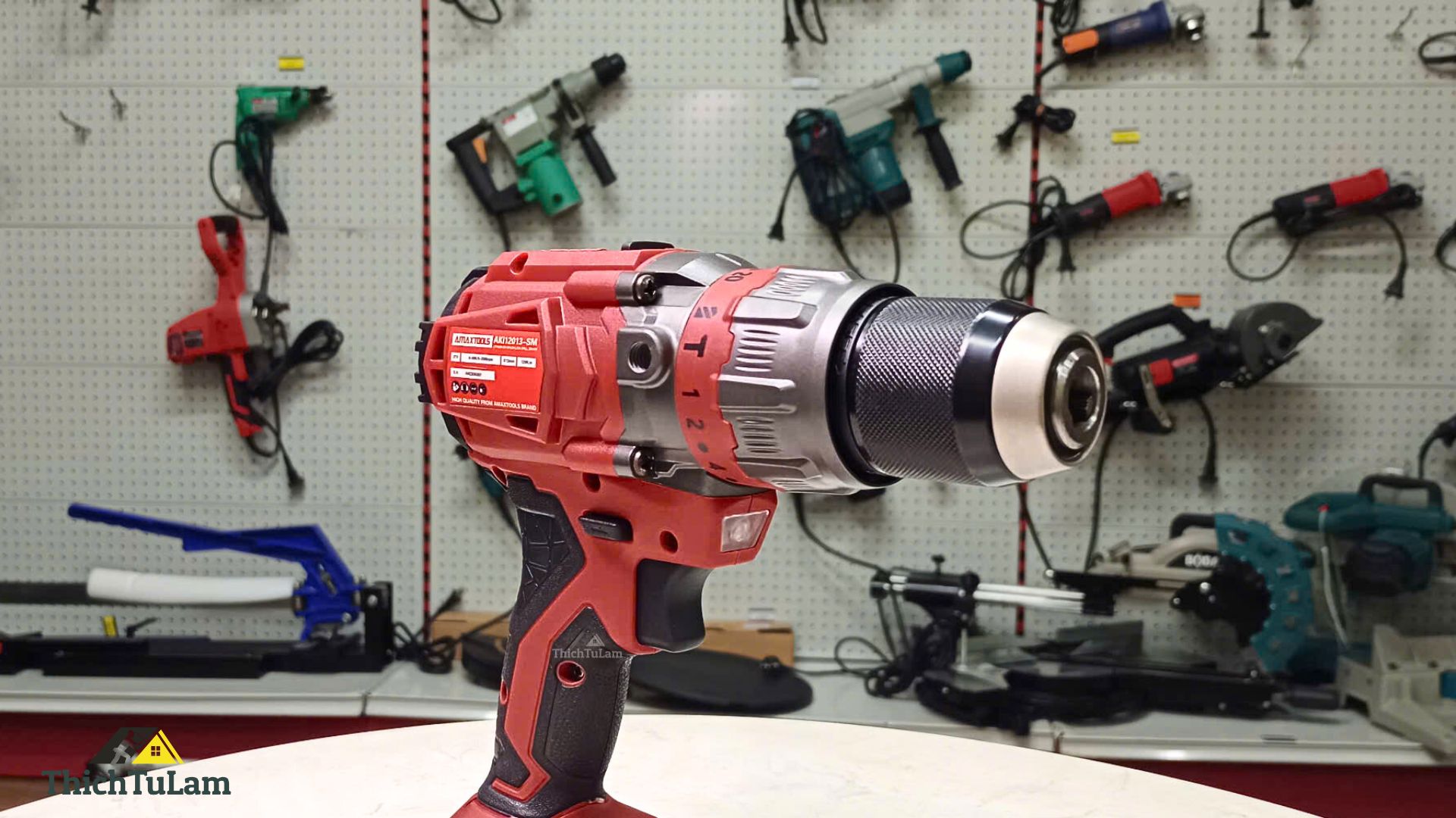 Thân máy khoan pin động lực 120Nm M21 Amaxtools AKI12013SM
