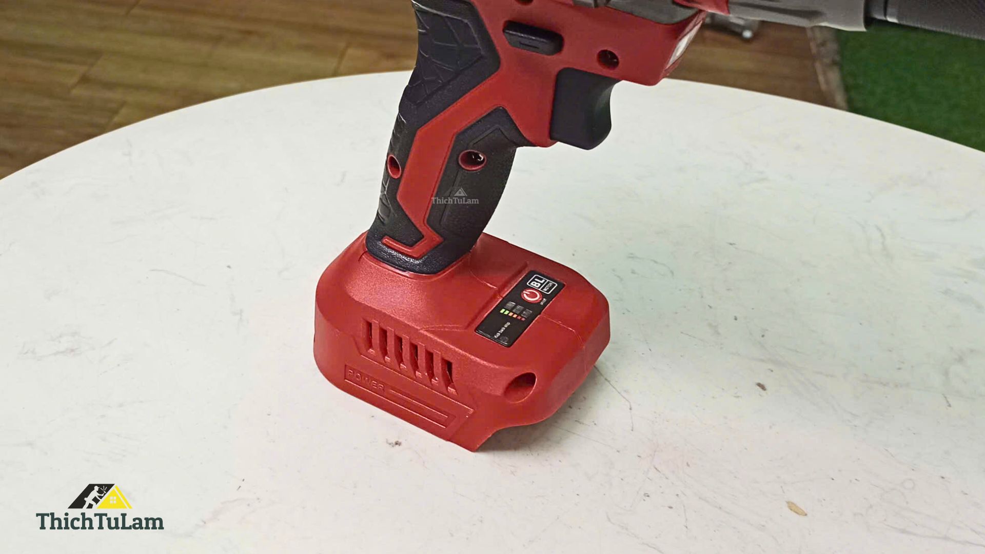 Thân máy khoan pin động lực 120Nm M21 Amaxtools AKI12013SM