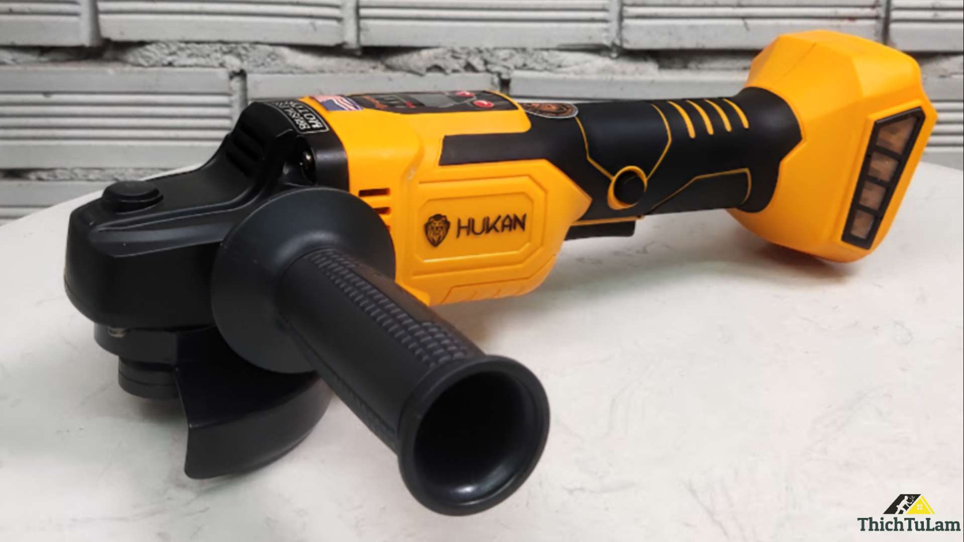 Thân máy mài góc pin 21v 8300v/p Hukan HK-AG8300BL-T