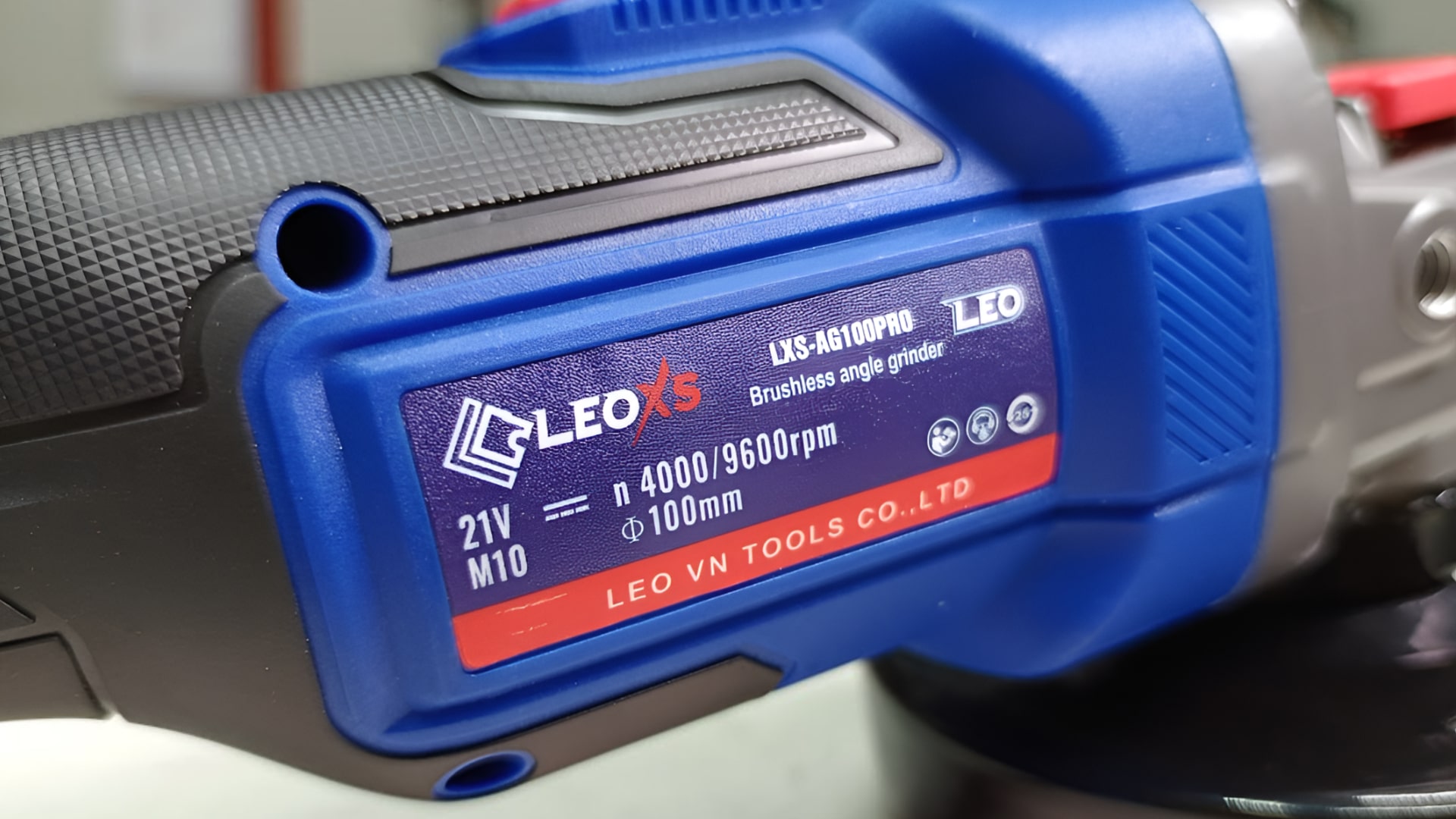 Thân máy mài pin 100mm Leoxs LXS-AG100PRO