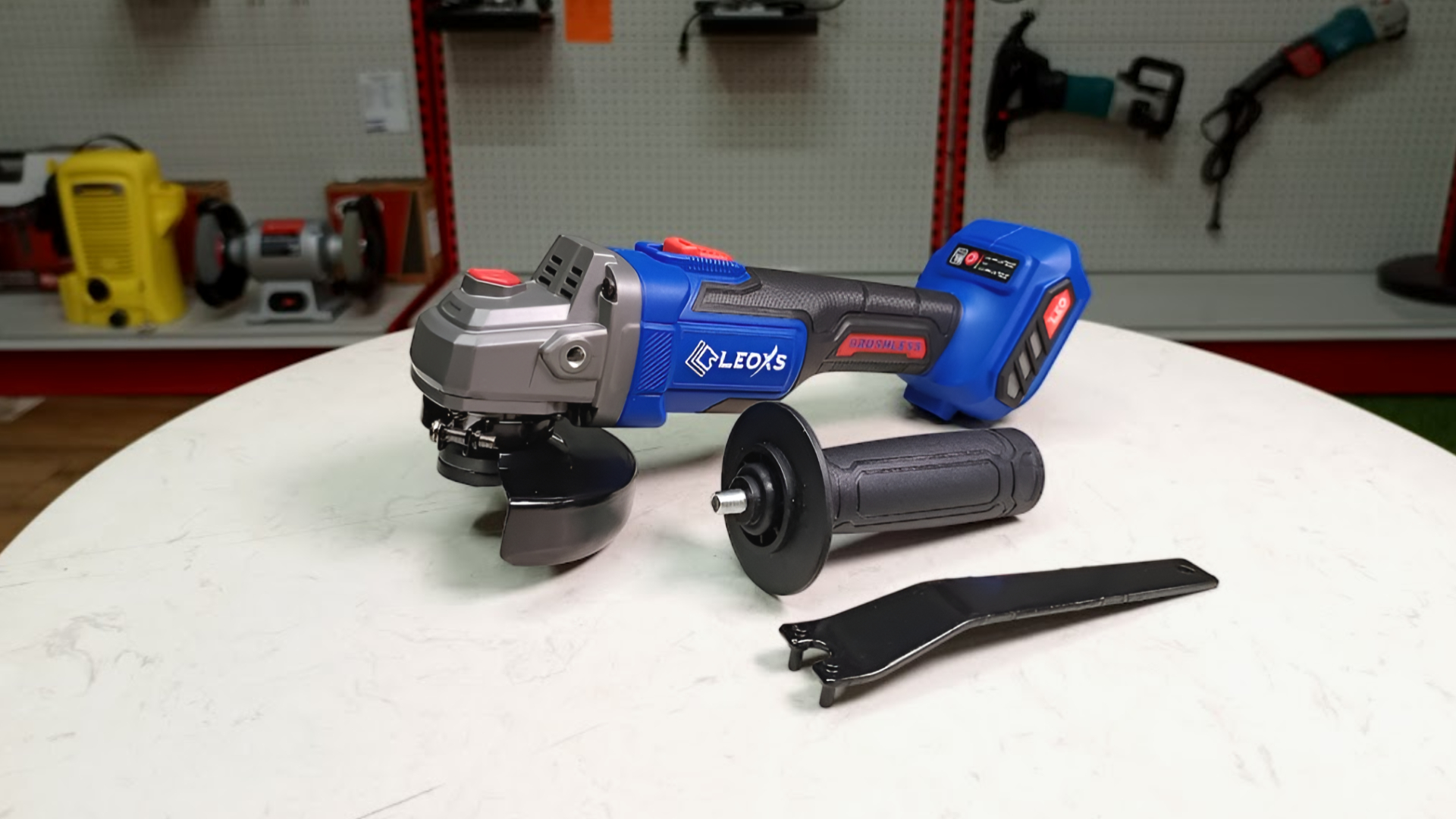 Thân máy mài pin 100mm Leoxs LXS-AG100PRO