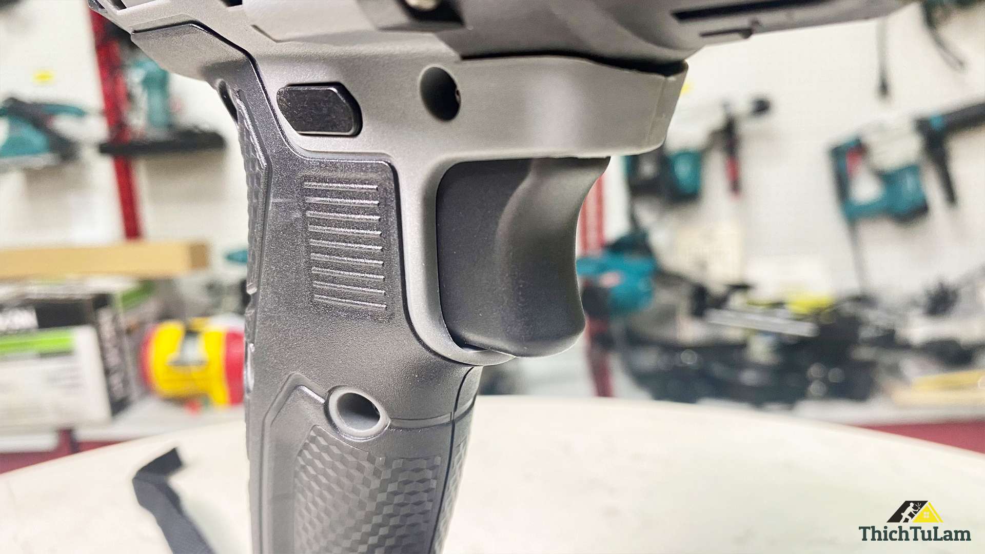 Thân máy rút đinh tán rive và ECU pin M21VGen 2 Hukan HM21-G2-RIV5320-T