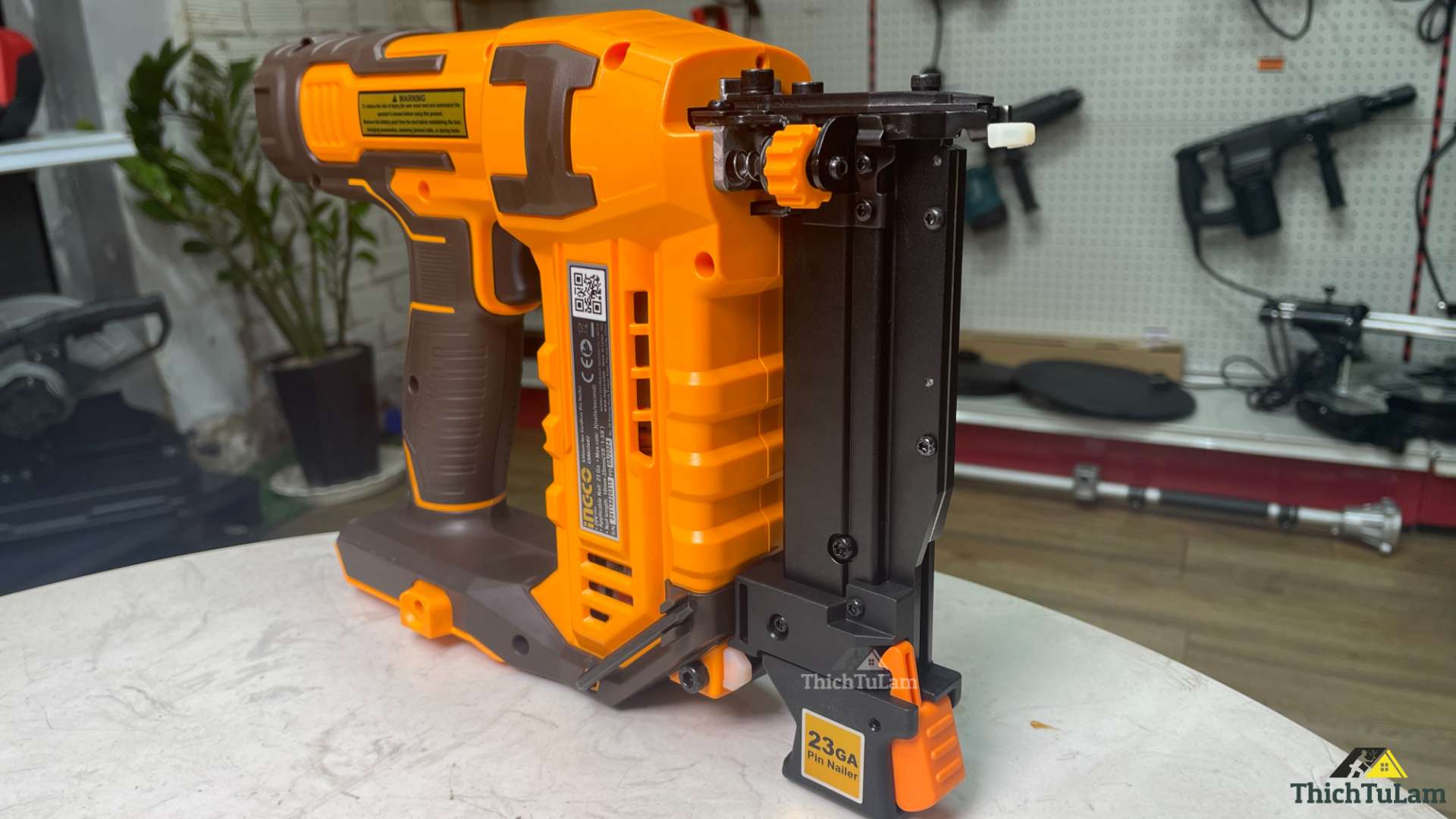 Thân súng bắn đinh ghim dùng pin 20V-35mm Ingco CBNLI3603