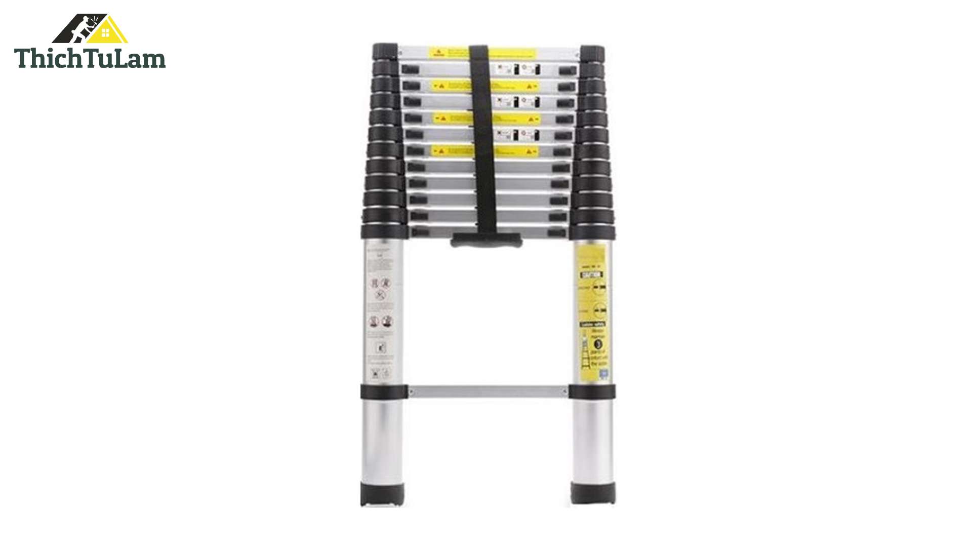 THANG NHÔM RÚT ĐƠN CAO 3.2M VÀ 3.8M SINOYON